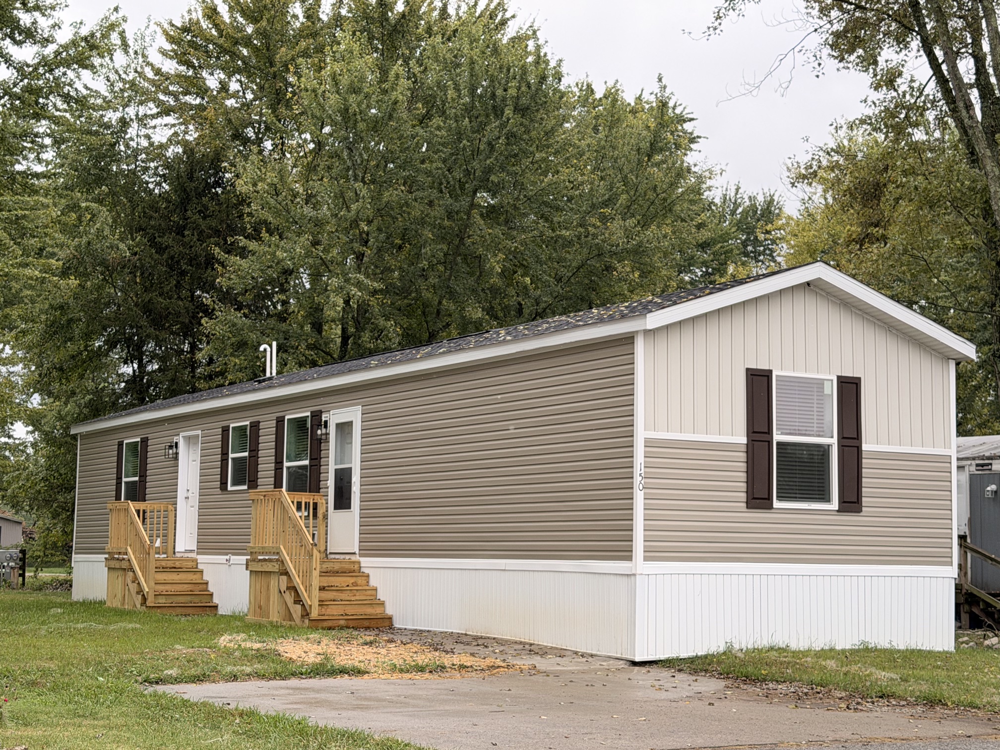 A photo of the home