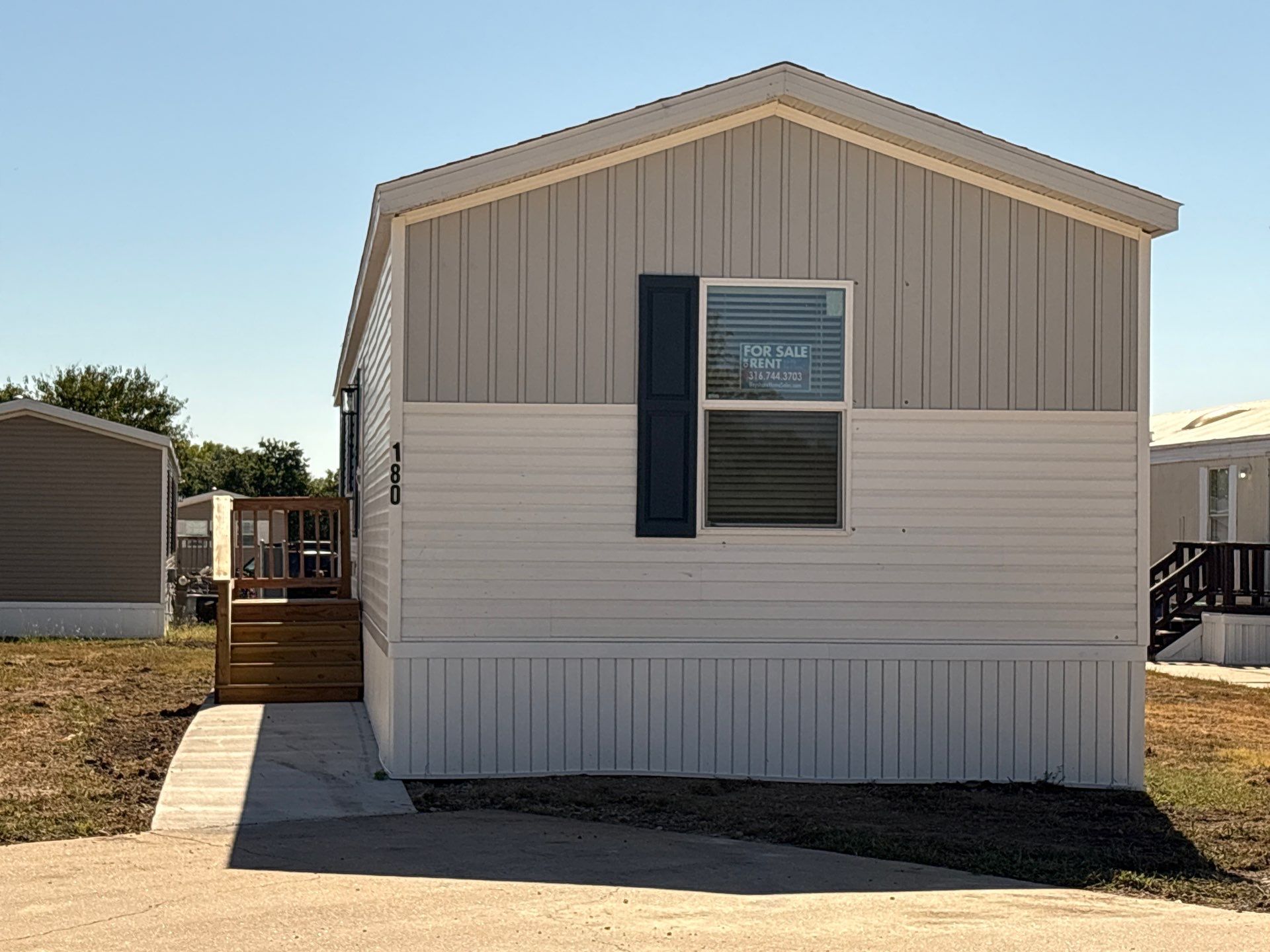 A photo of the home