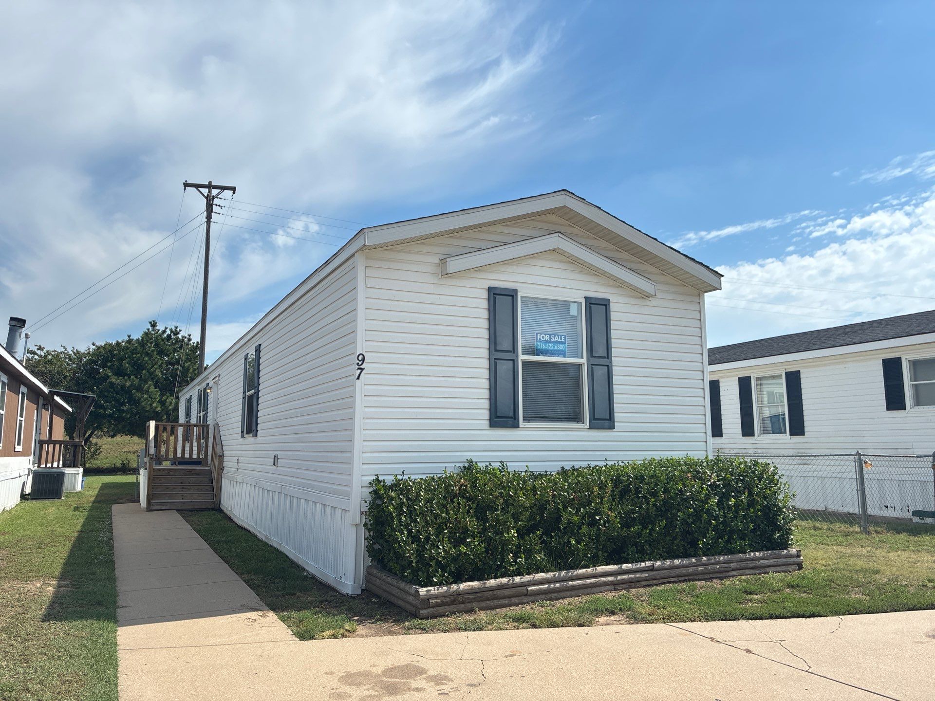 A photo of the home