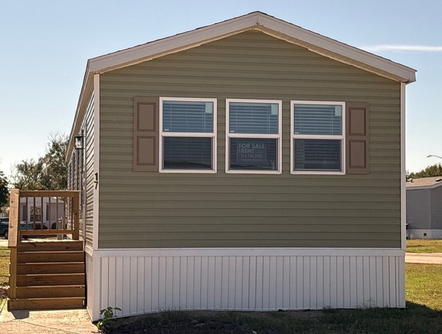 A photo of the home