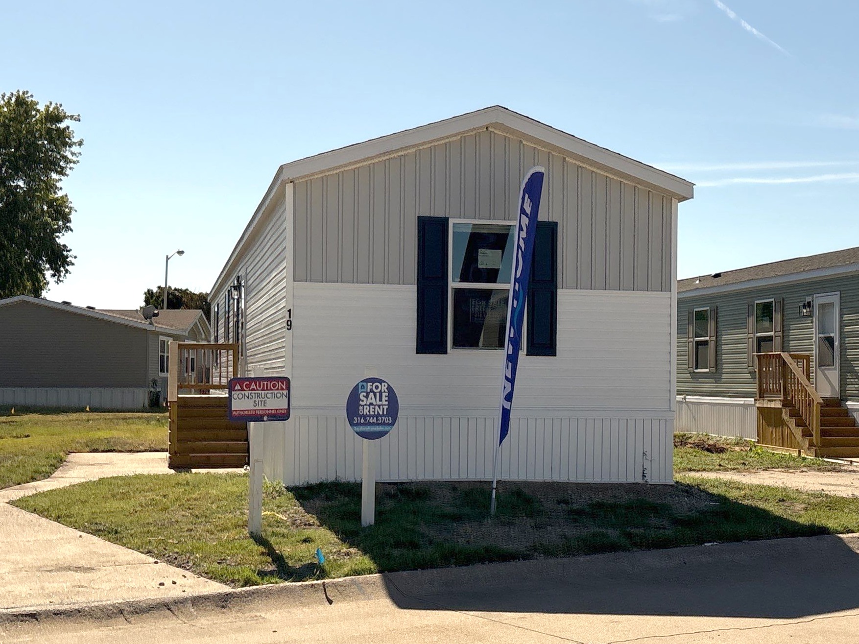 A photo of the home