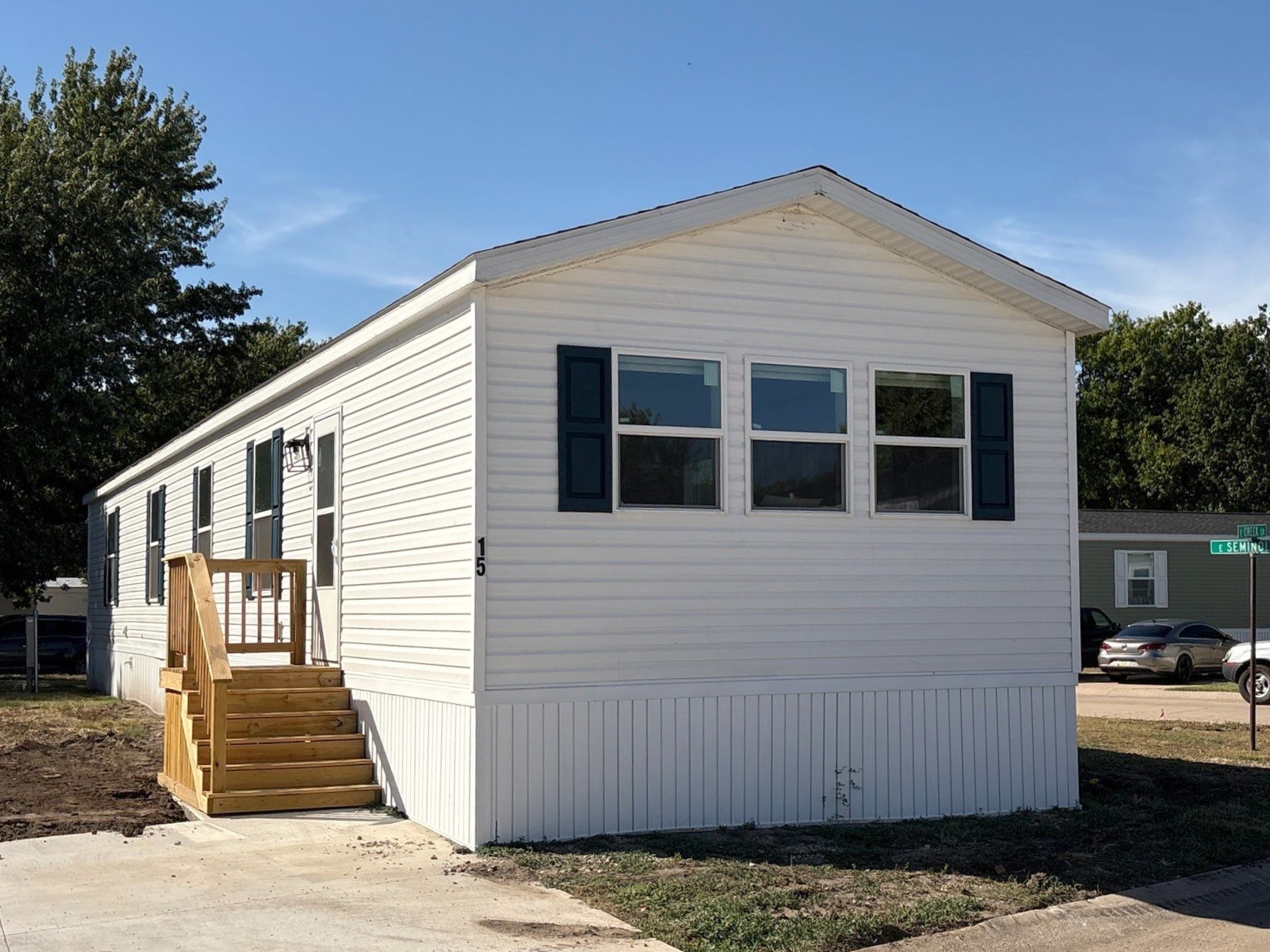 A photo of the home