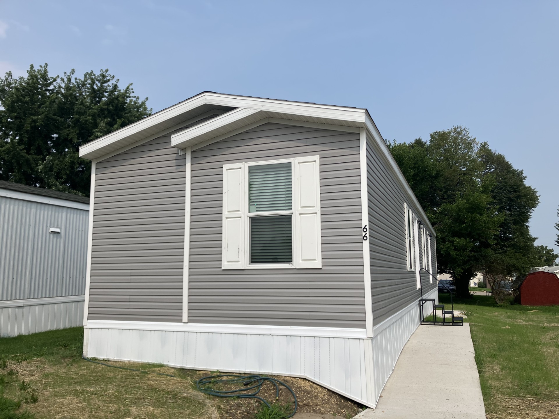 A photo of the home
