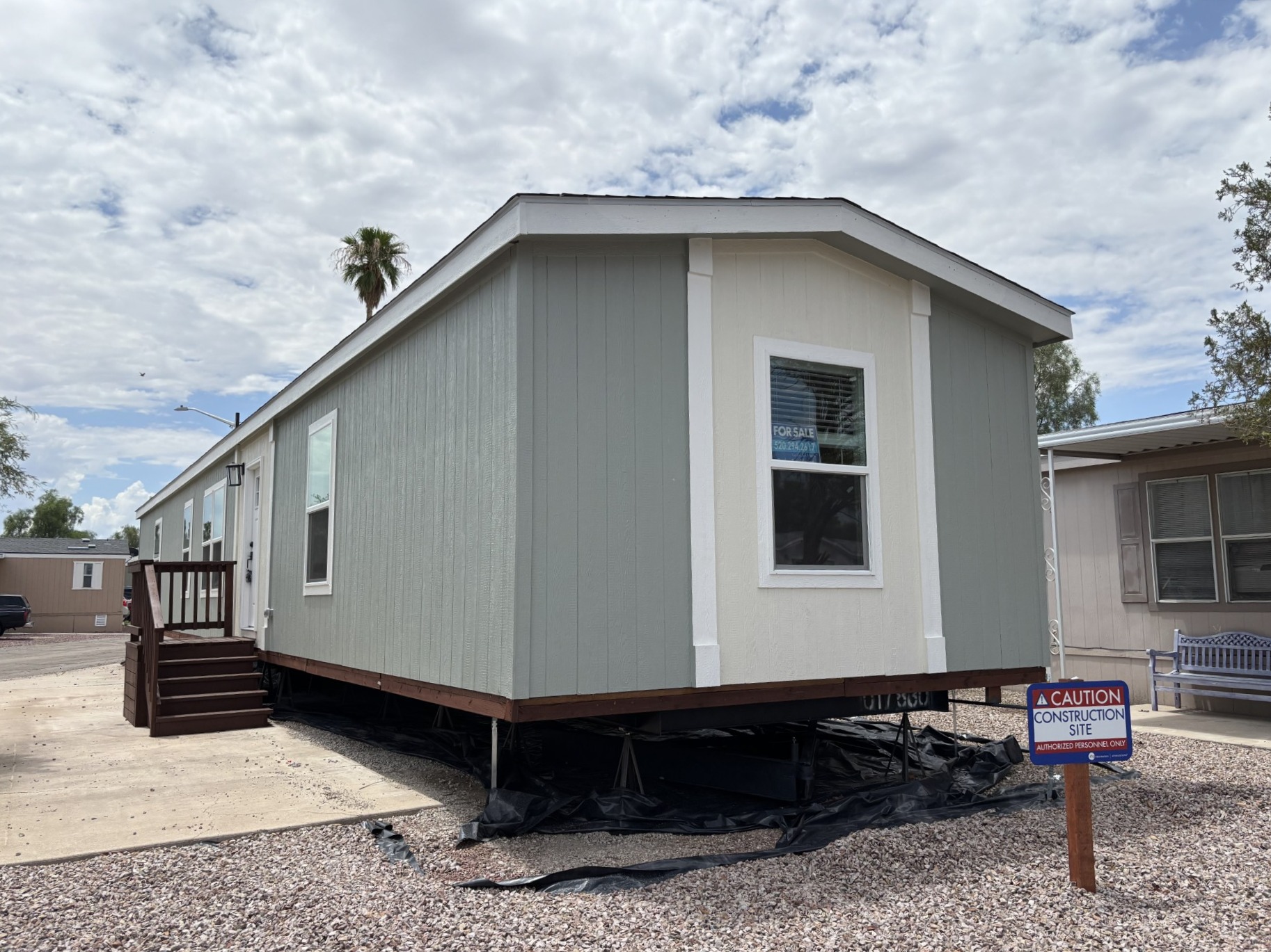 A photo of the home