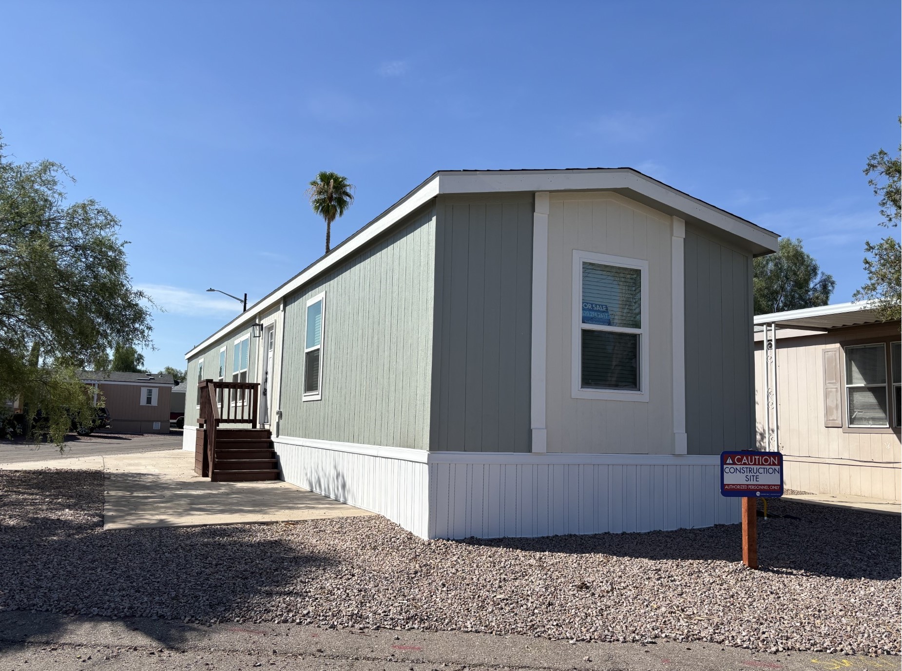 A photo of the home