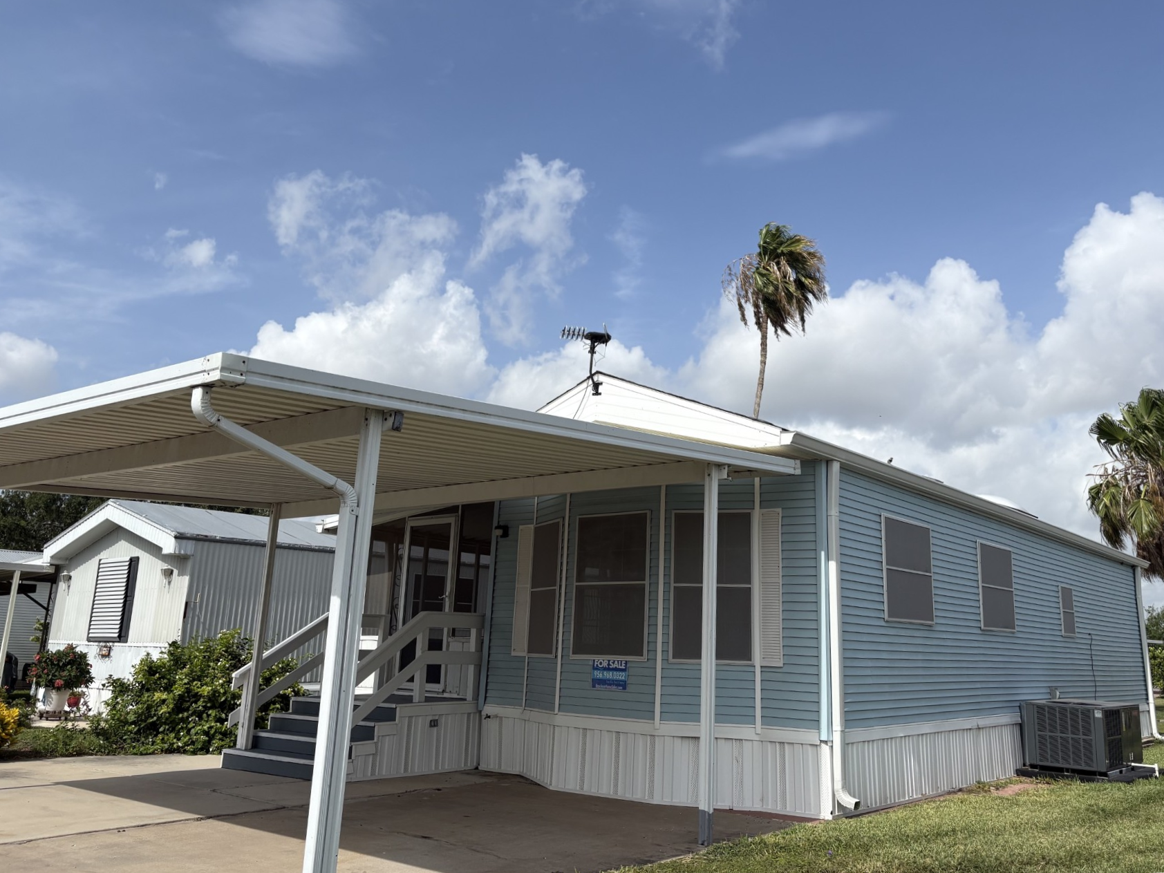 A photo of the home
