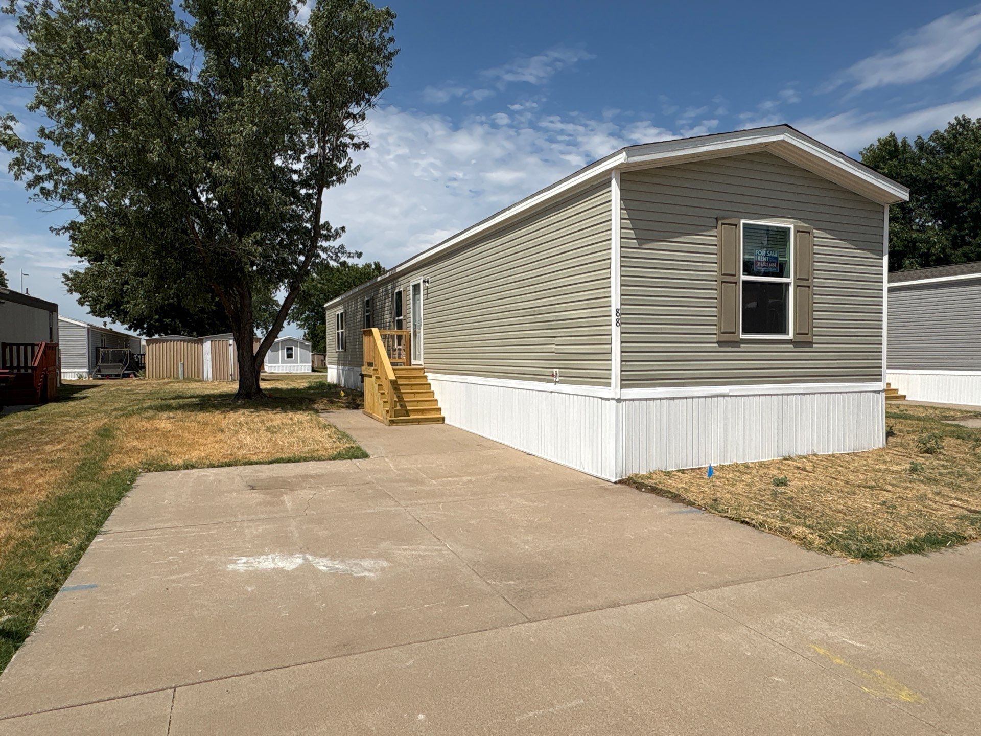 A photo of the home