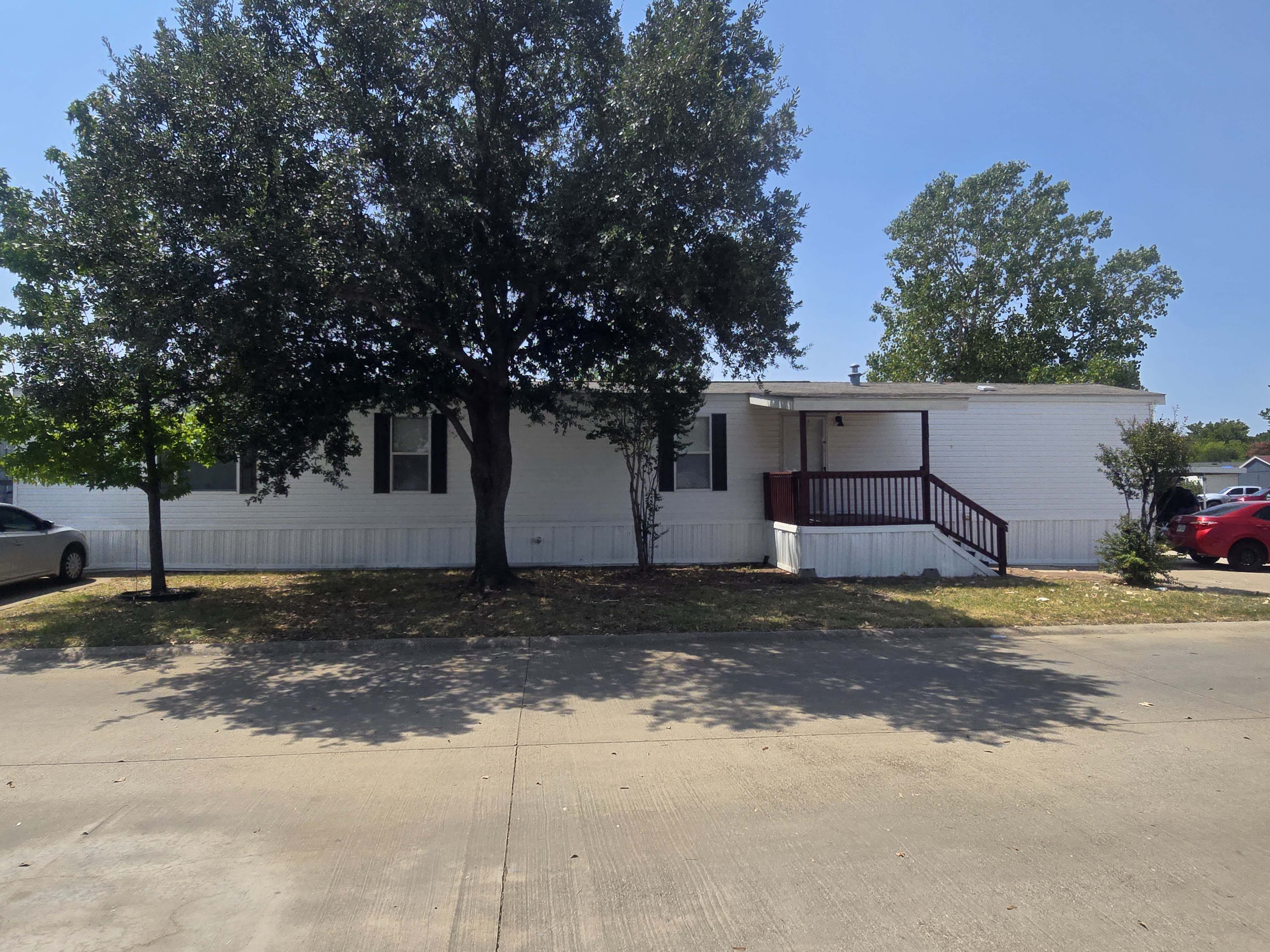 A photo of the home