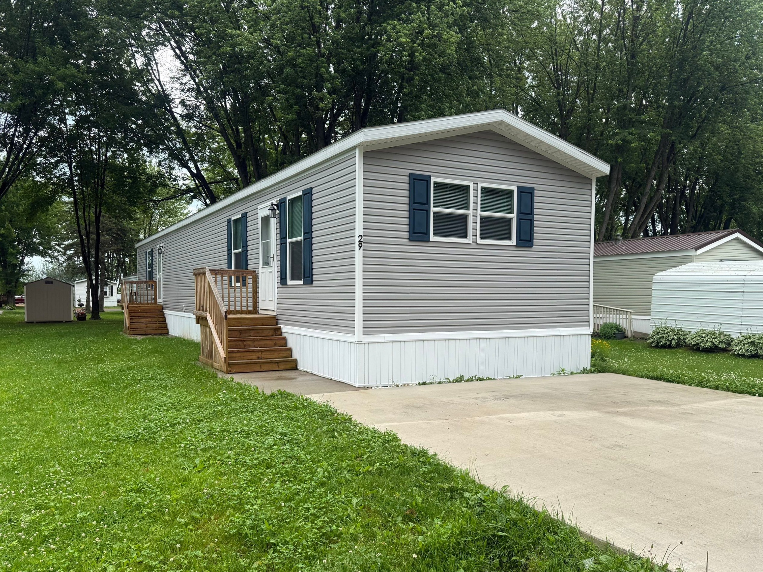A photo of the home