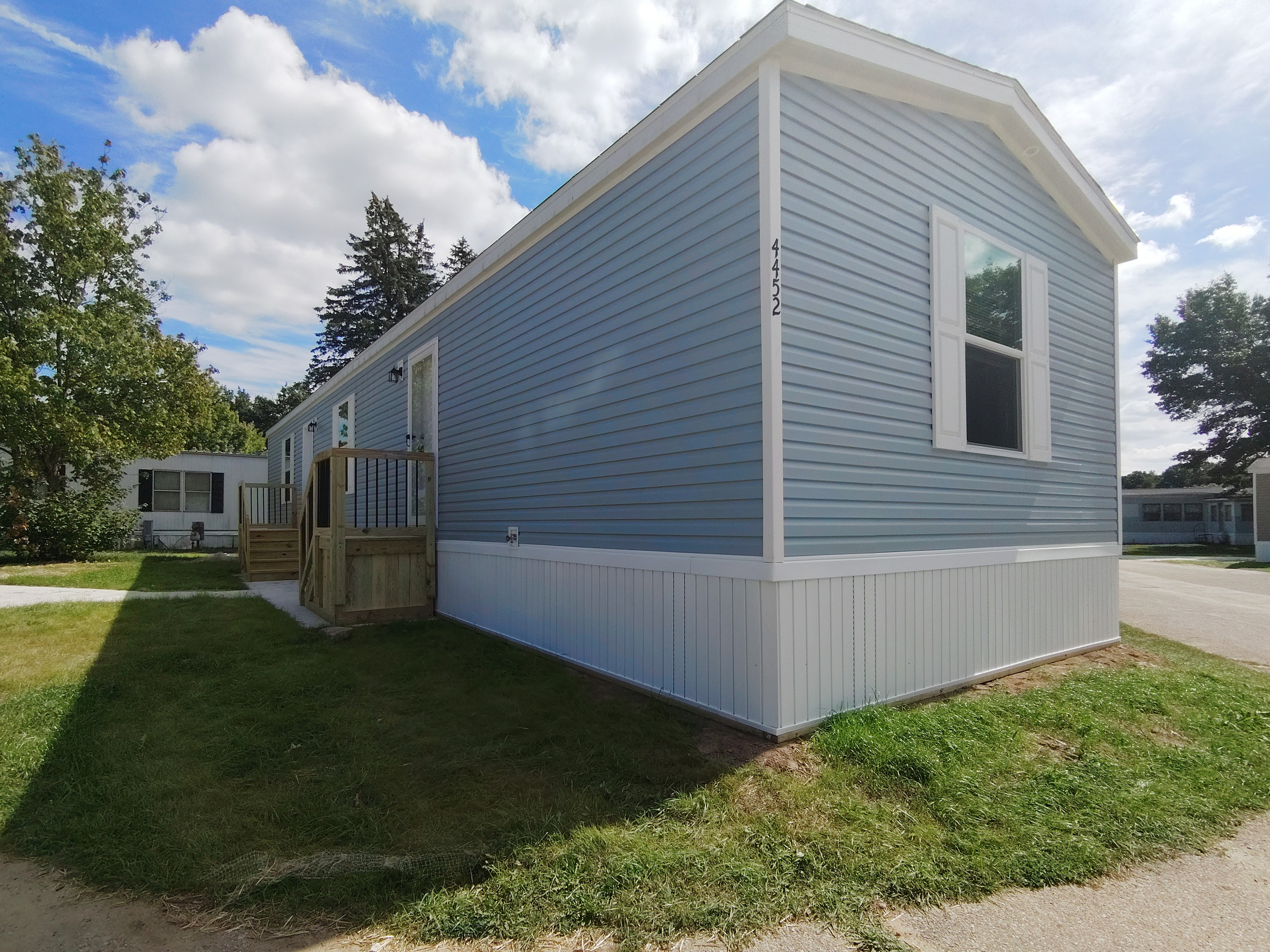 A photo of the home