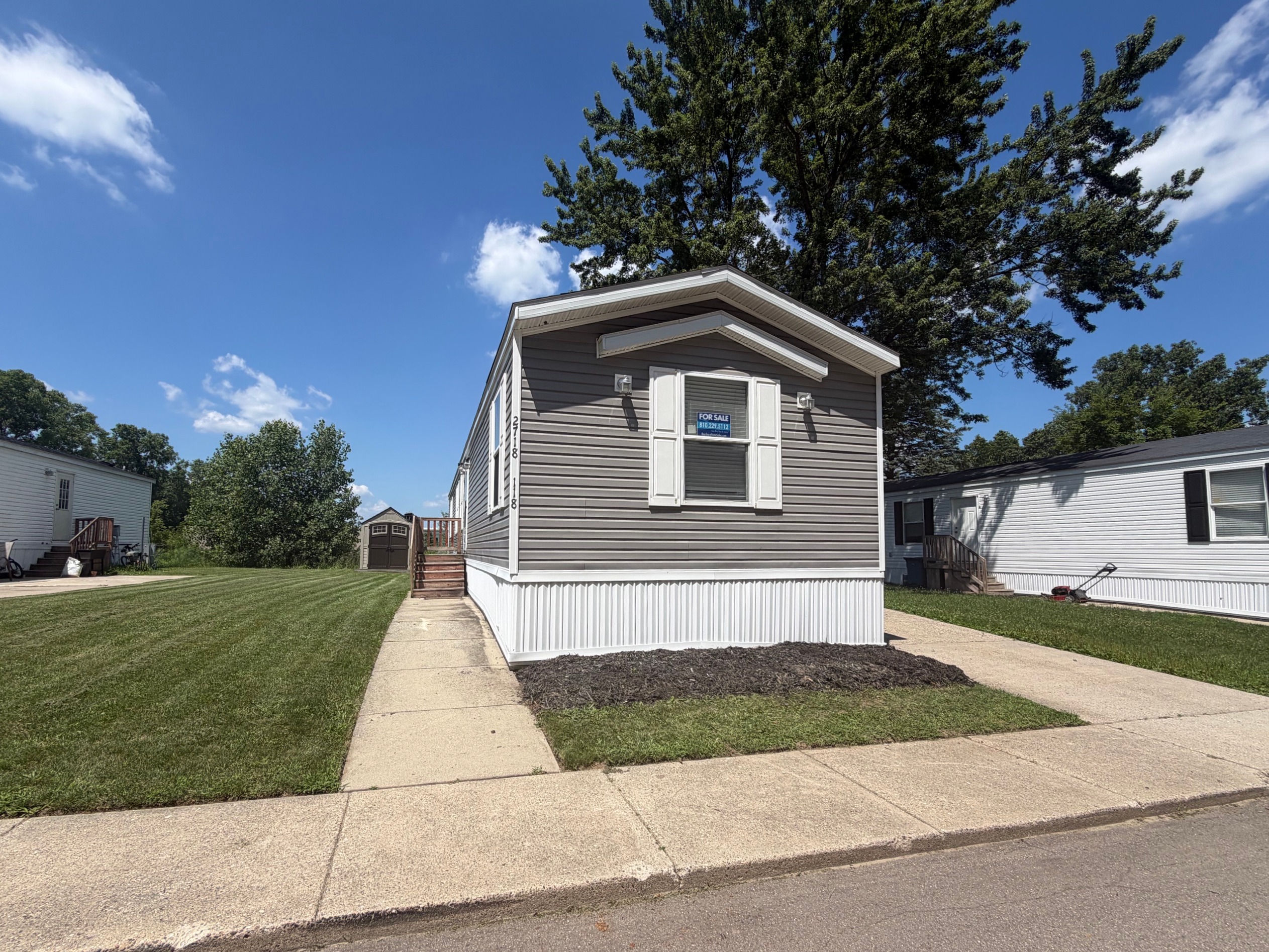 A photo of the home