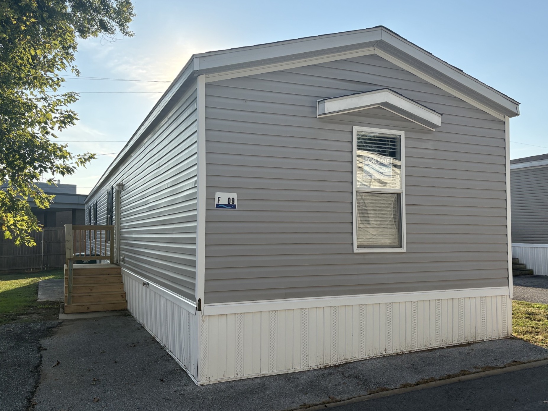 A photo of the home