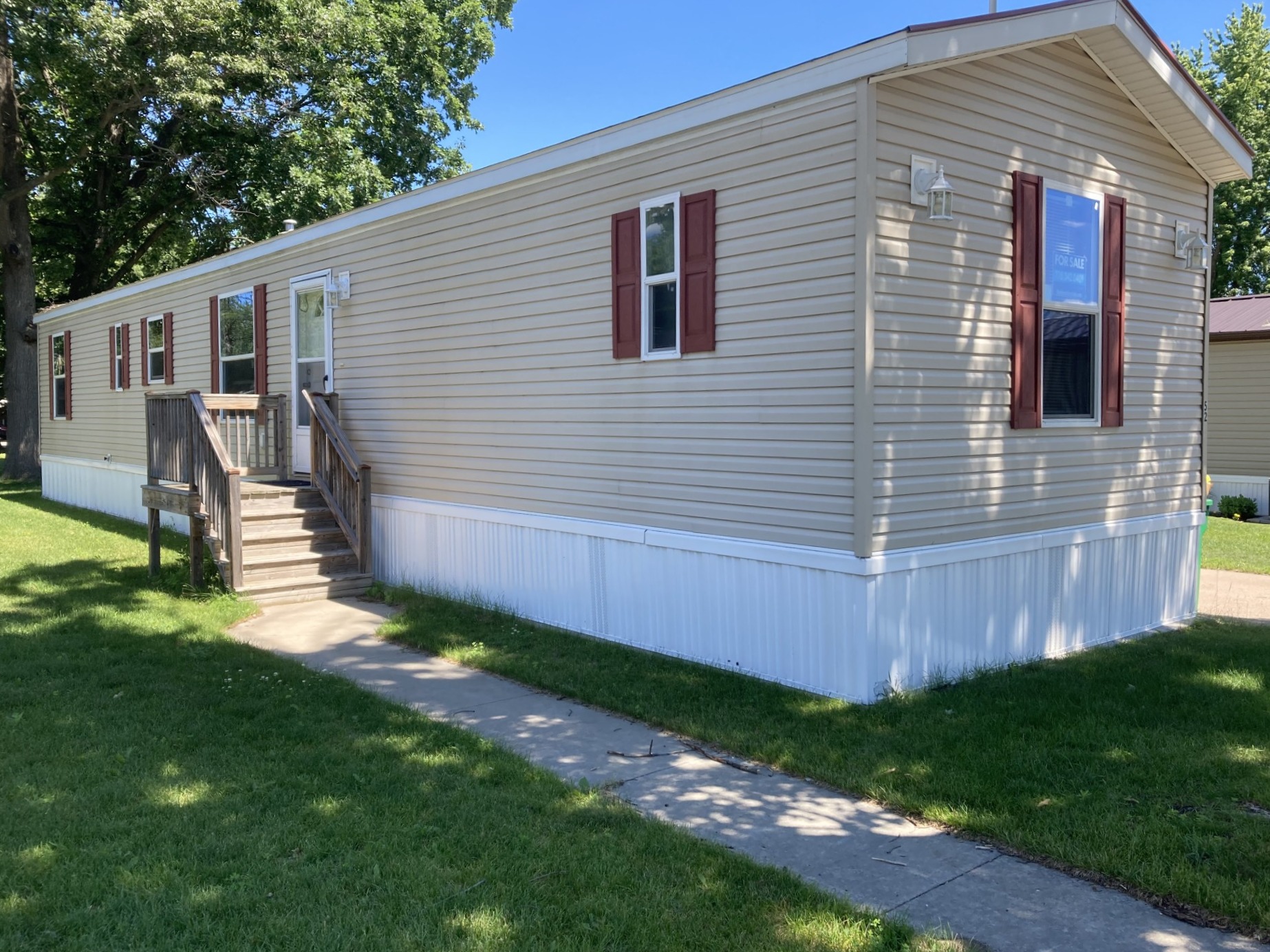 A photo of the home