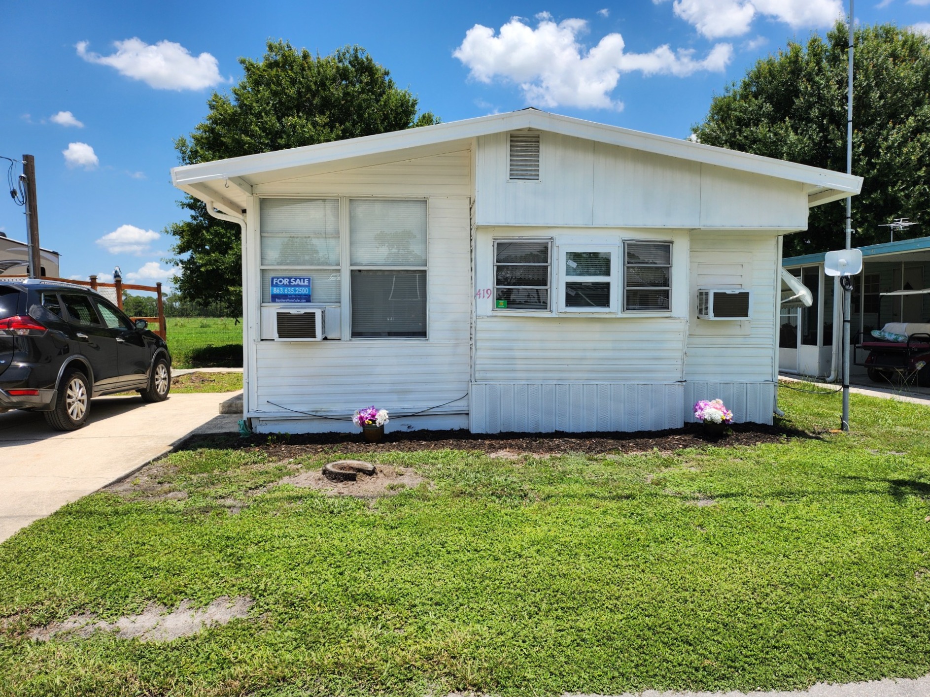 A photo of the home