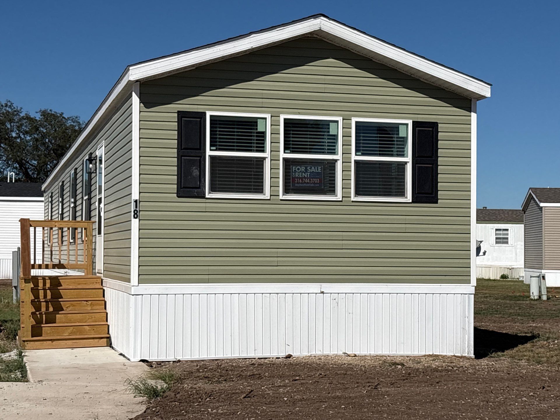 A photo of the home