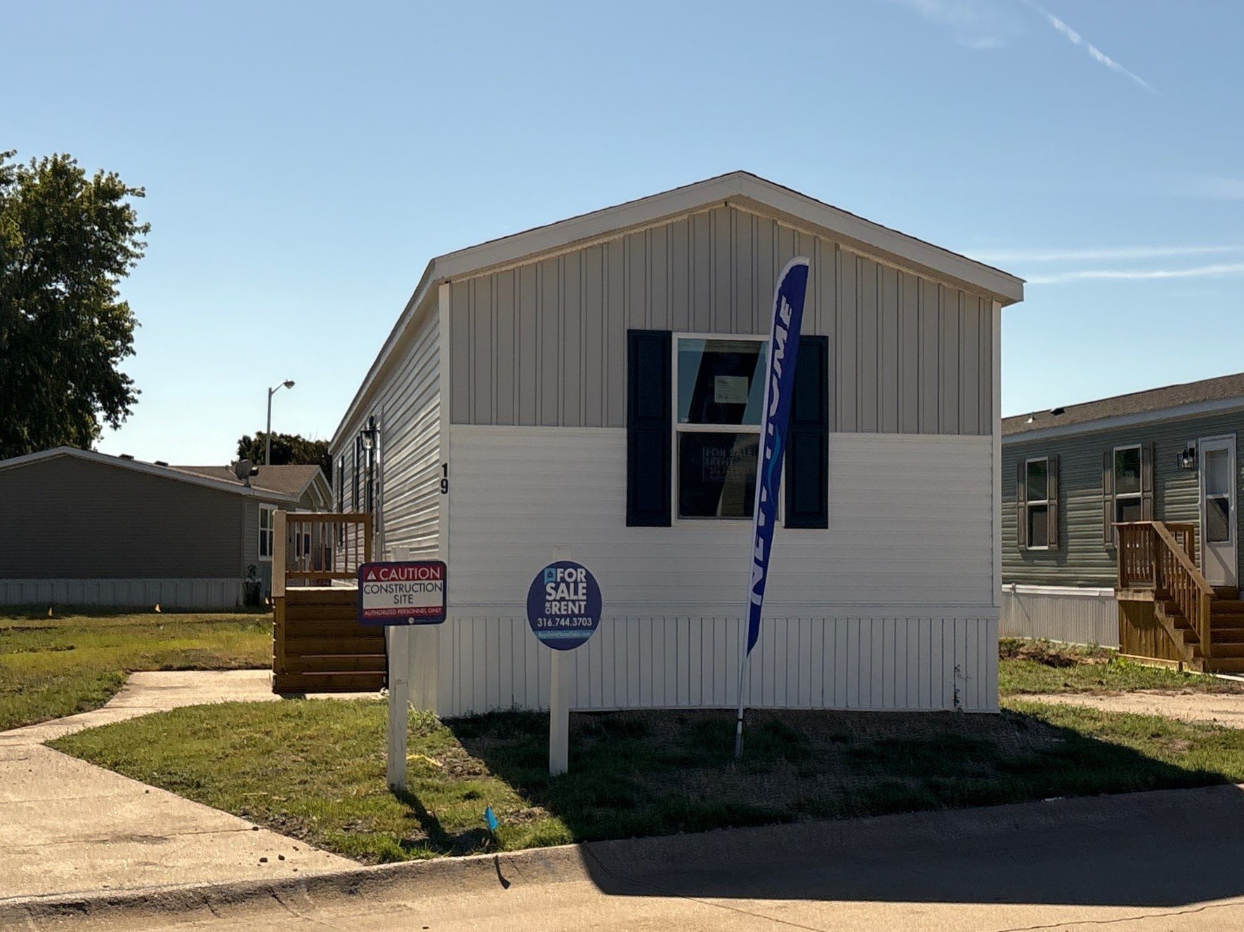 A photo of the home