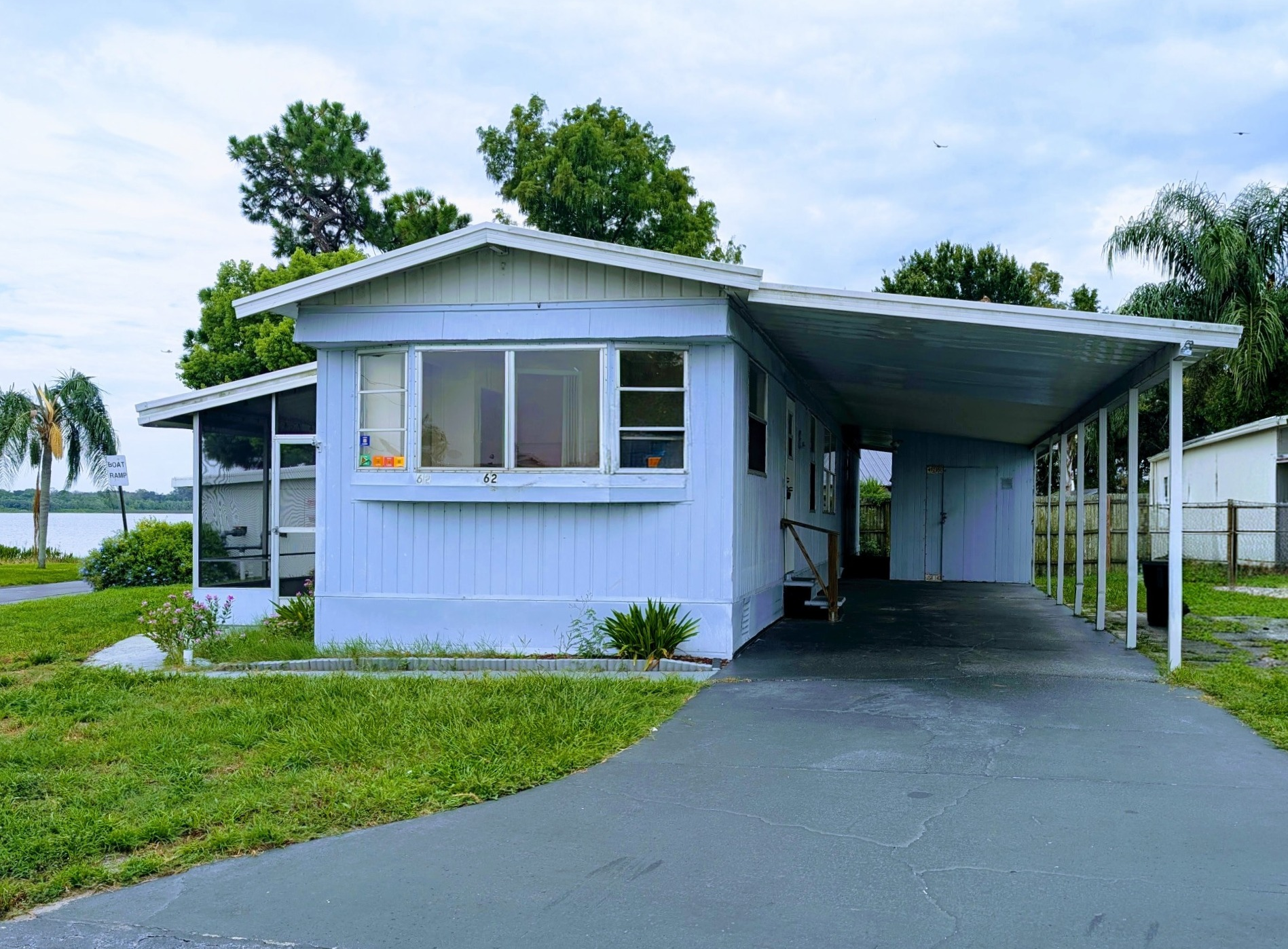 A photo of the home