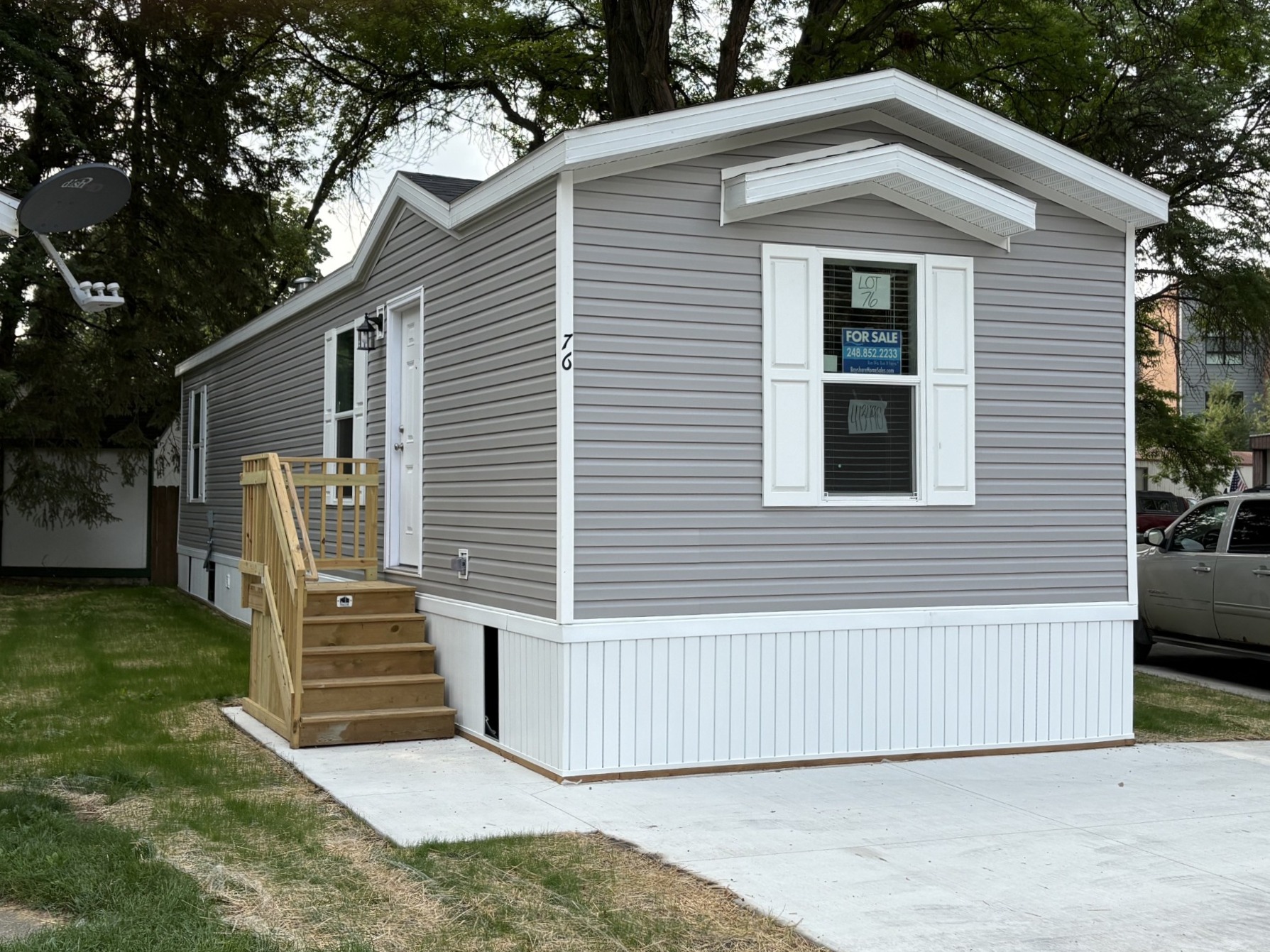 A photo of the home