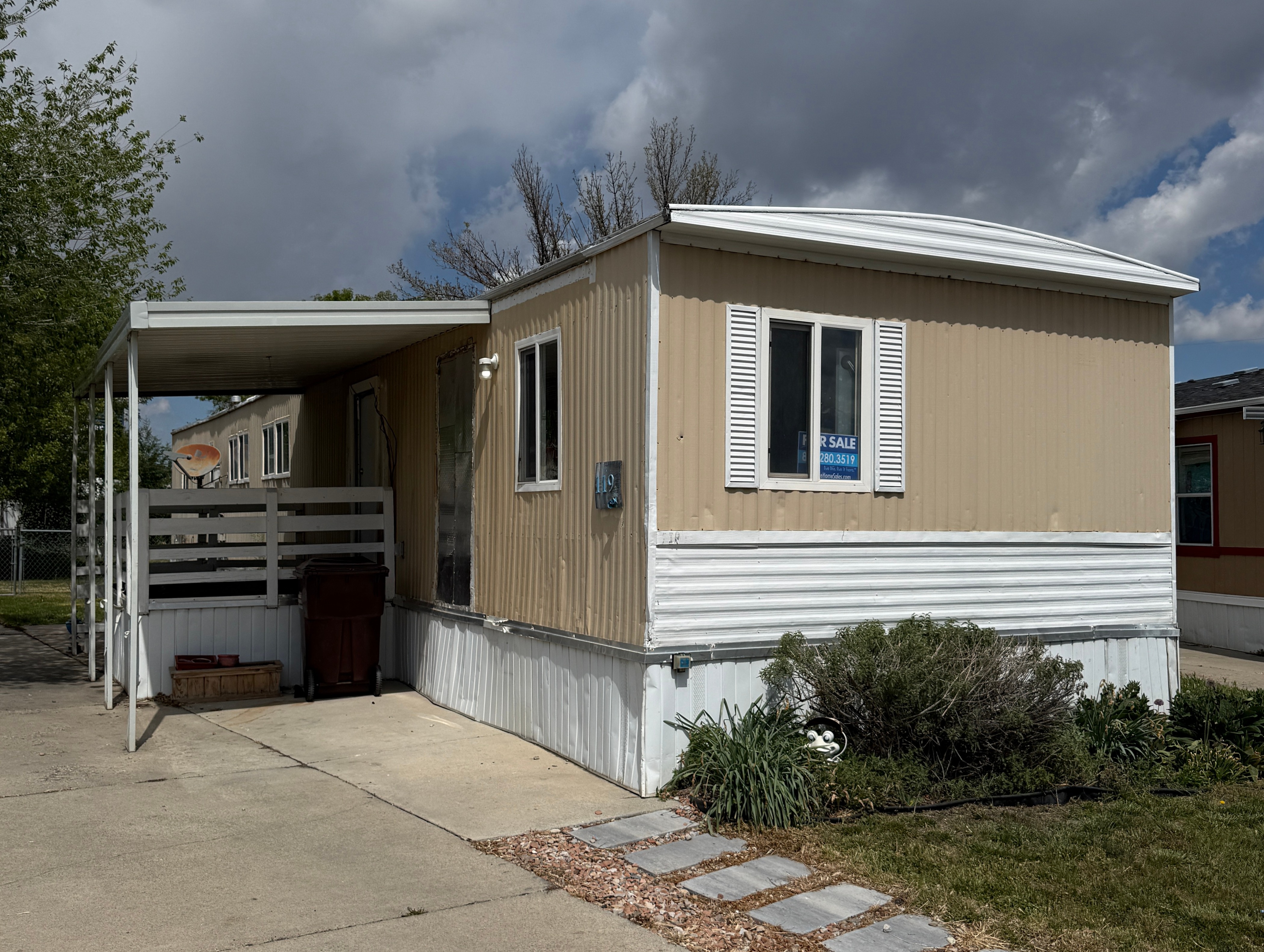 A photo of the home