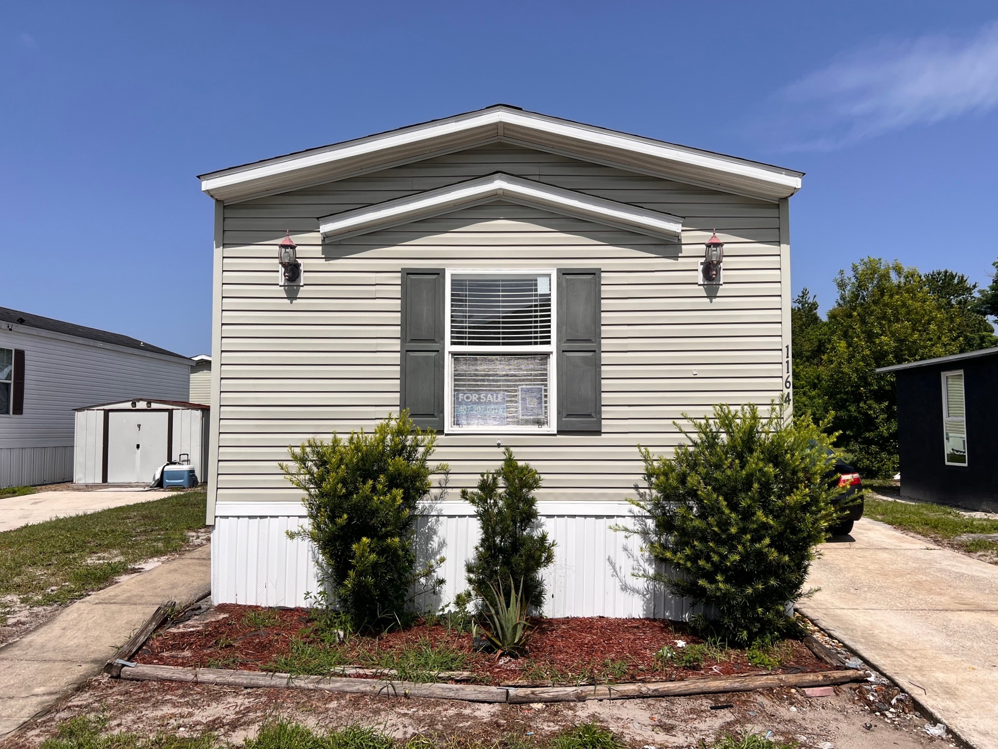 A photo of the home