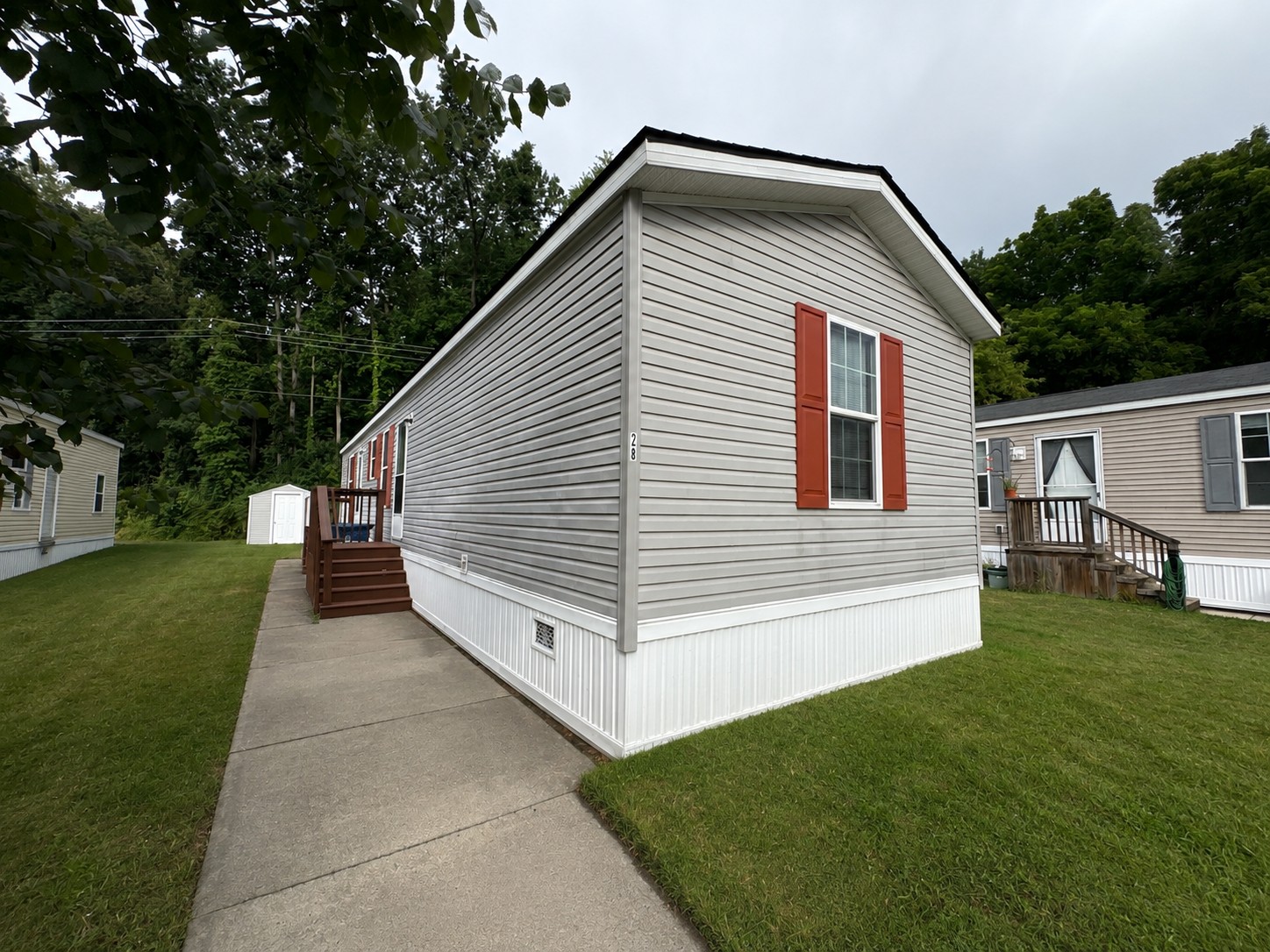 A photo of the home