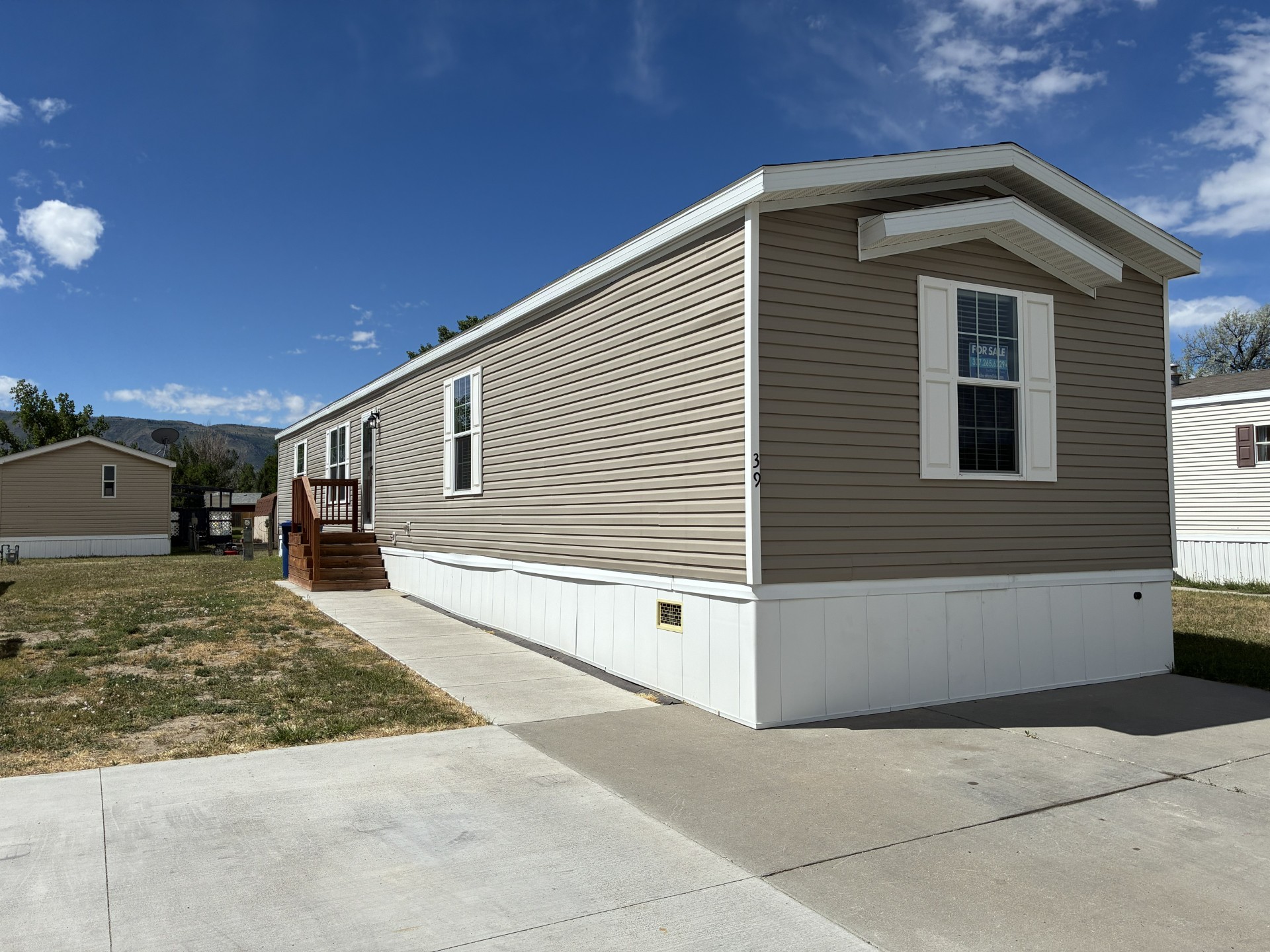 A photo of the home