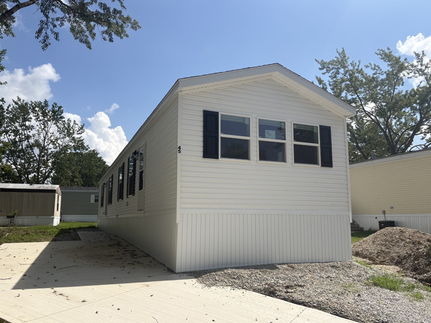 A photo of the home