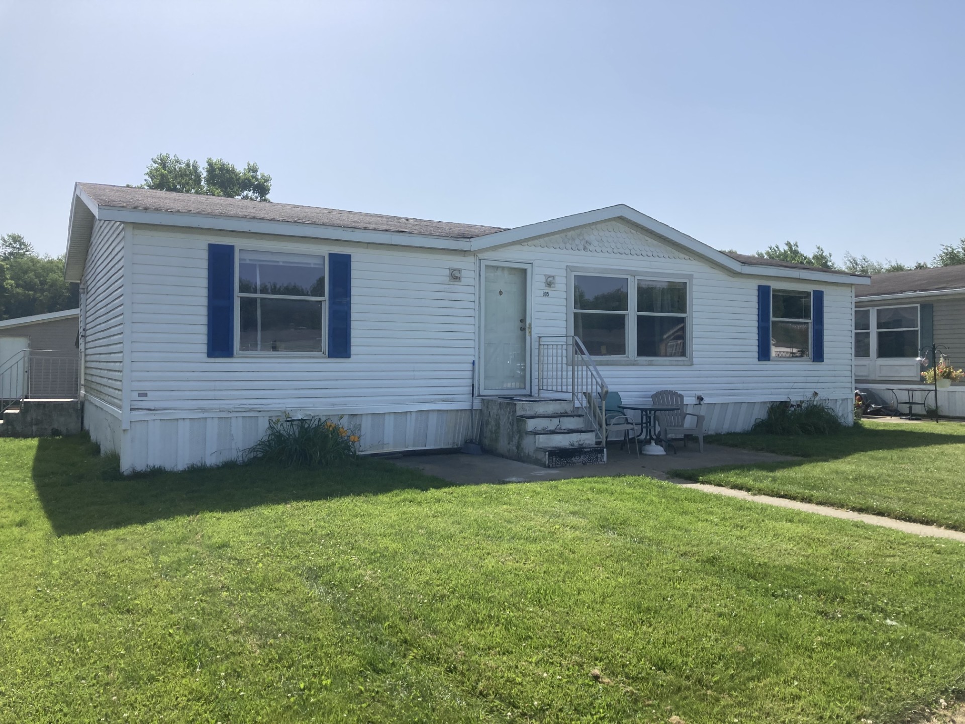 A photo of the home