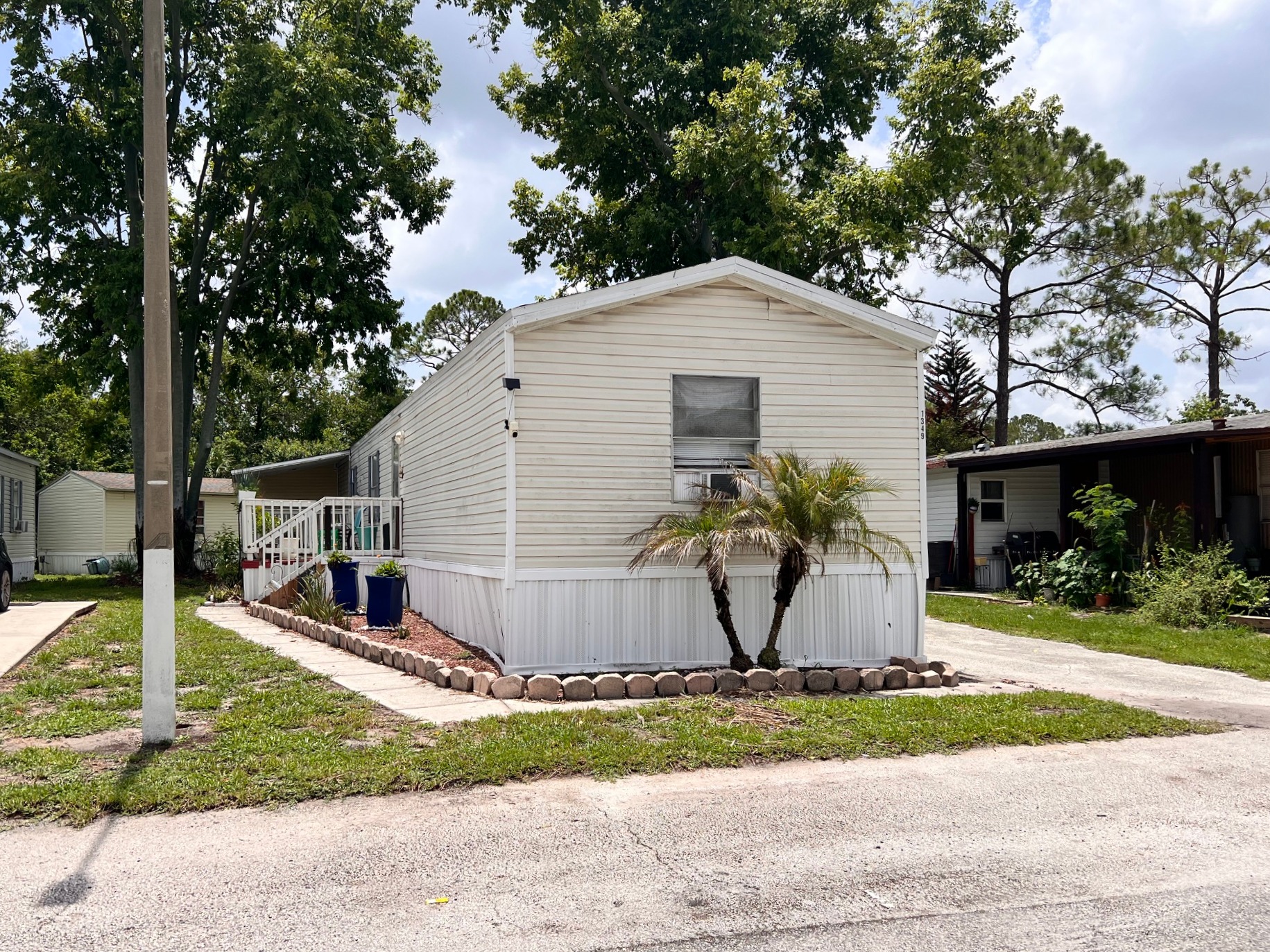 A photo of the home