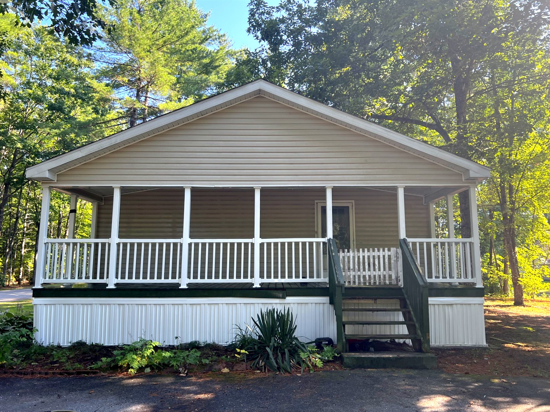 A photo of the home
