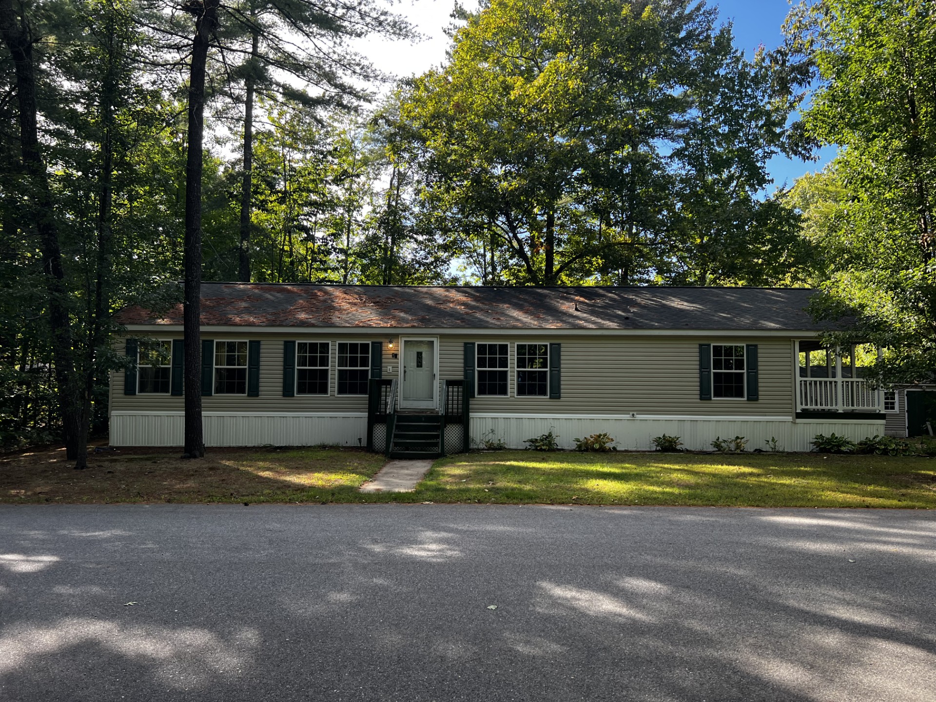 A photo of the home