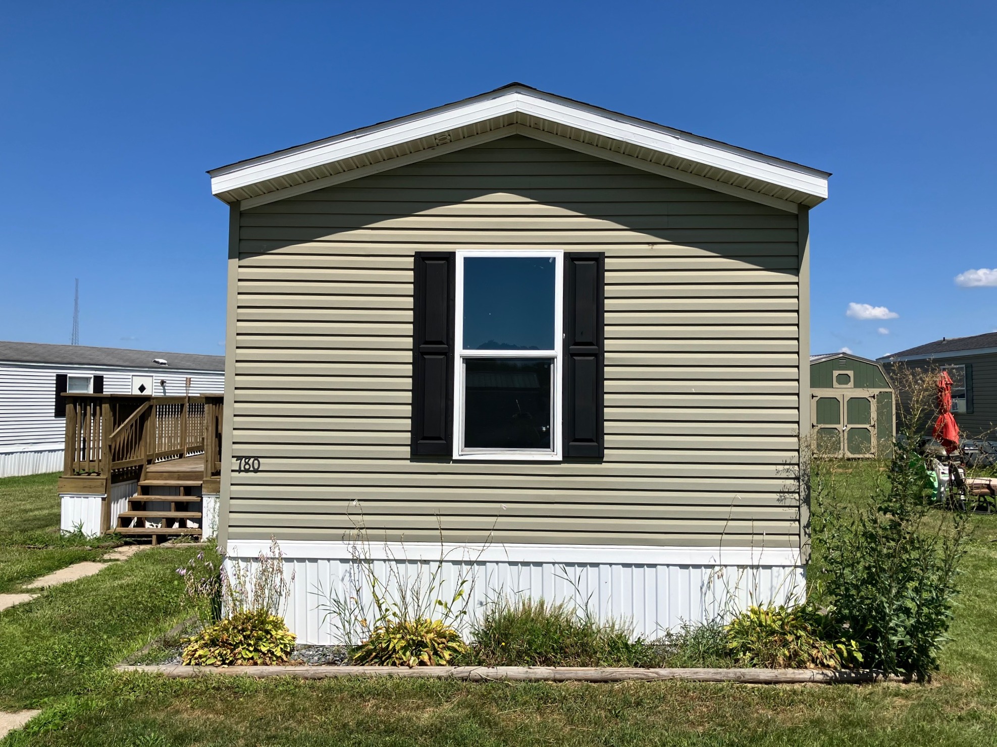 A photo of the home