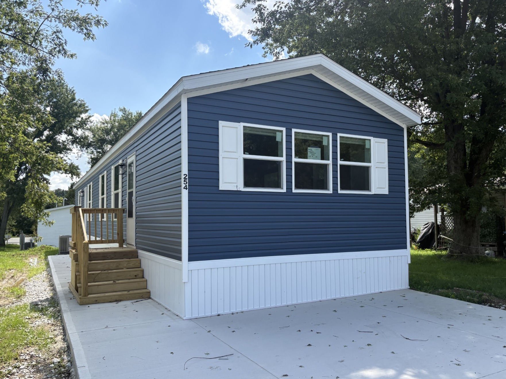 A photo of the home