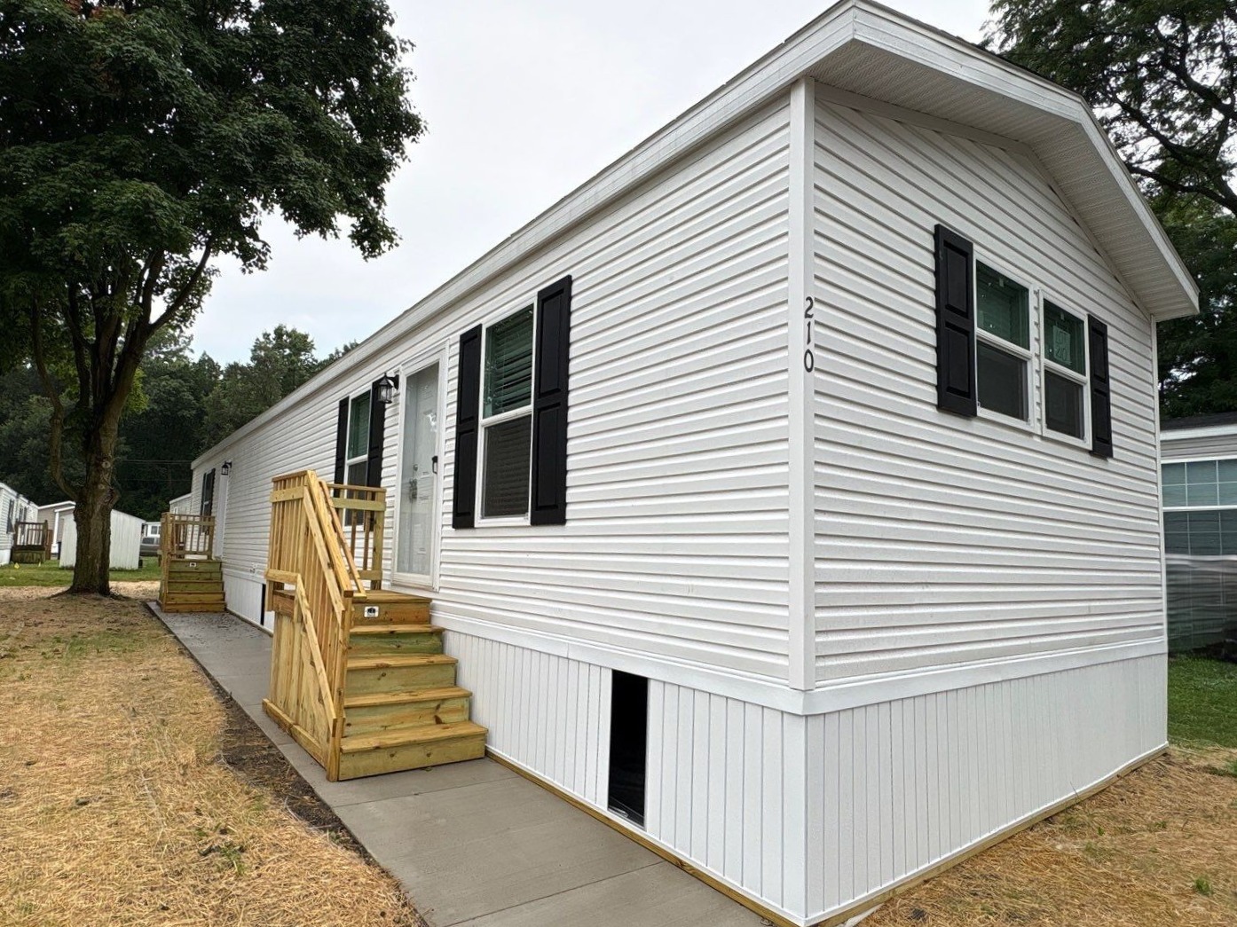 A photo of the home