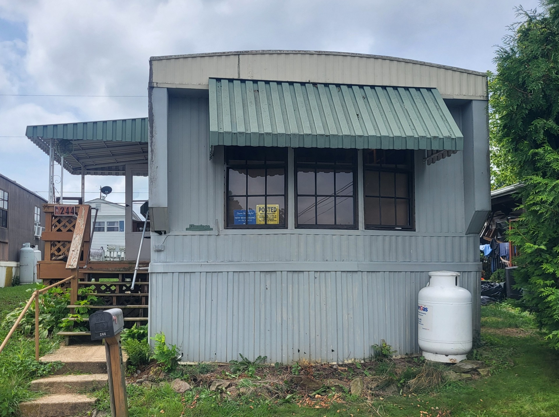 A photo of the home