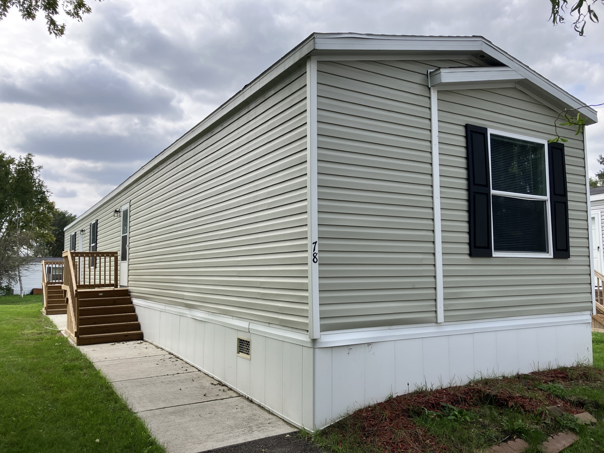 A photo of the home