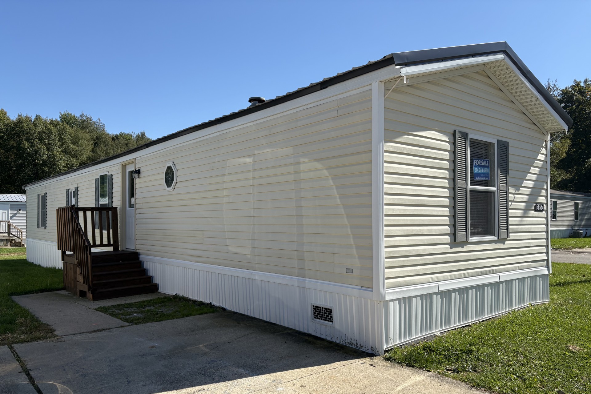 A photo of the home