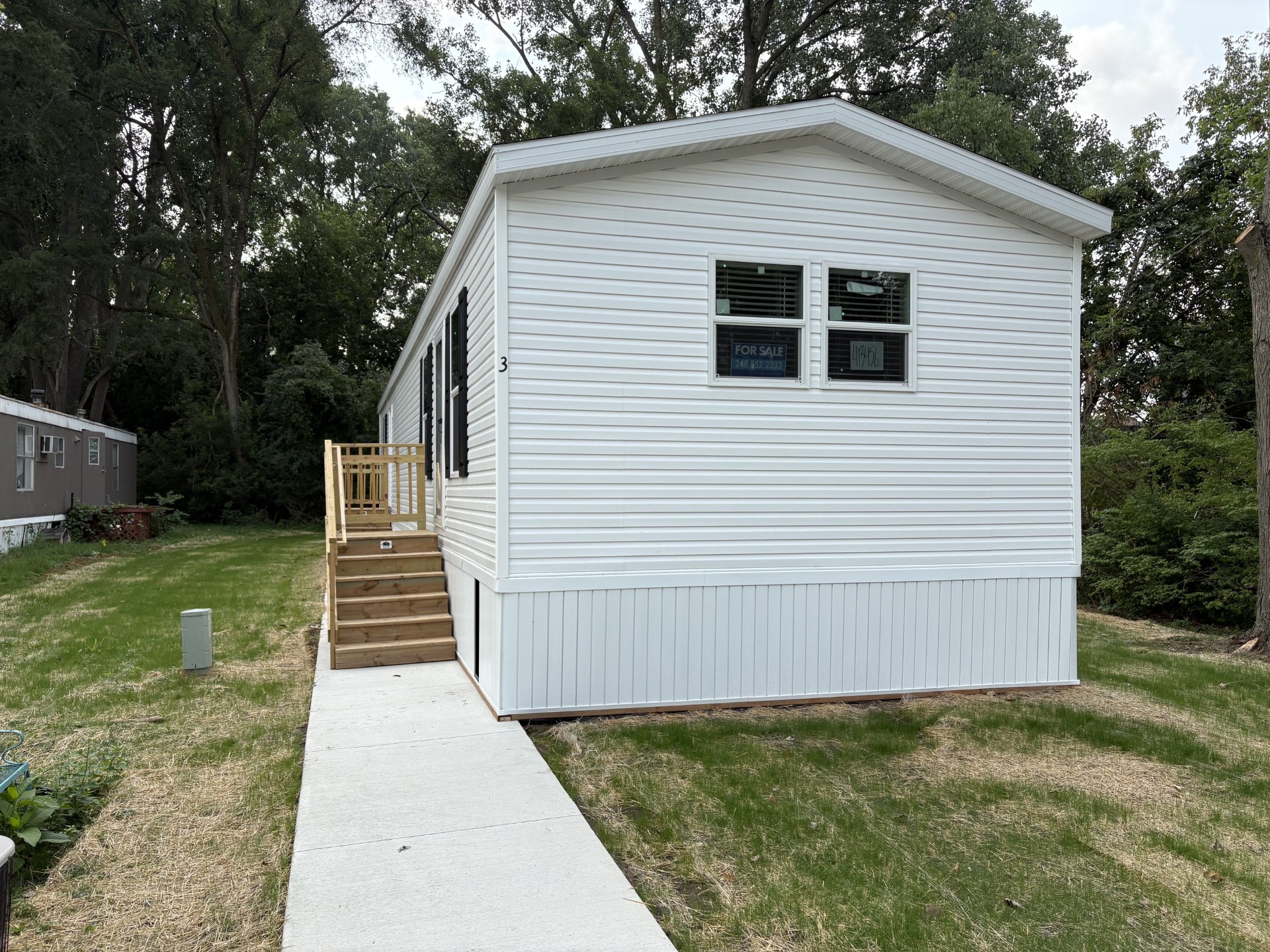 A photo of the home