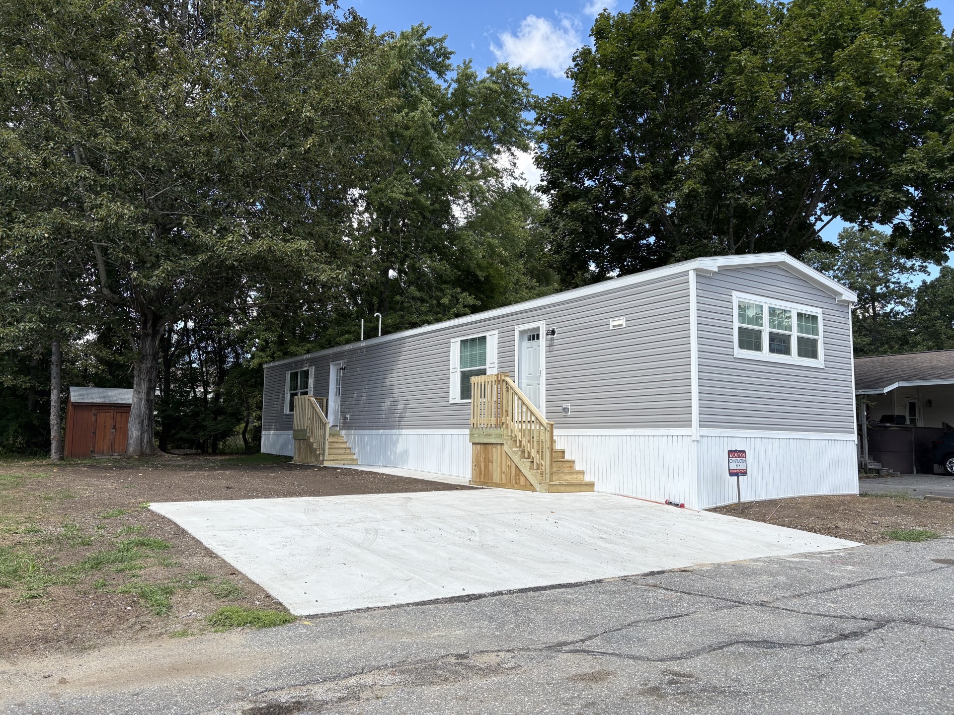 A photo of the home