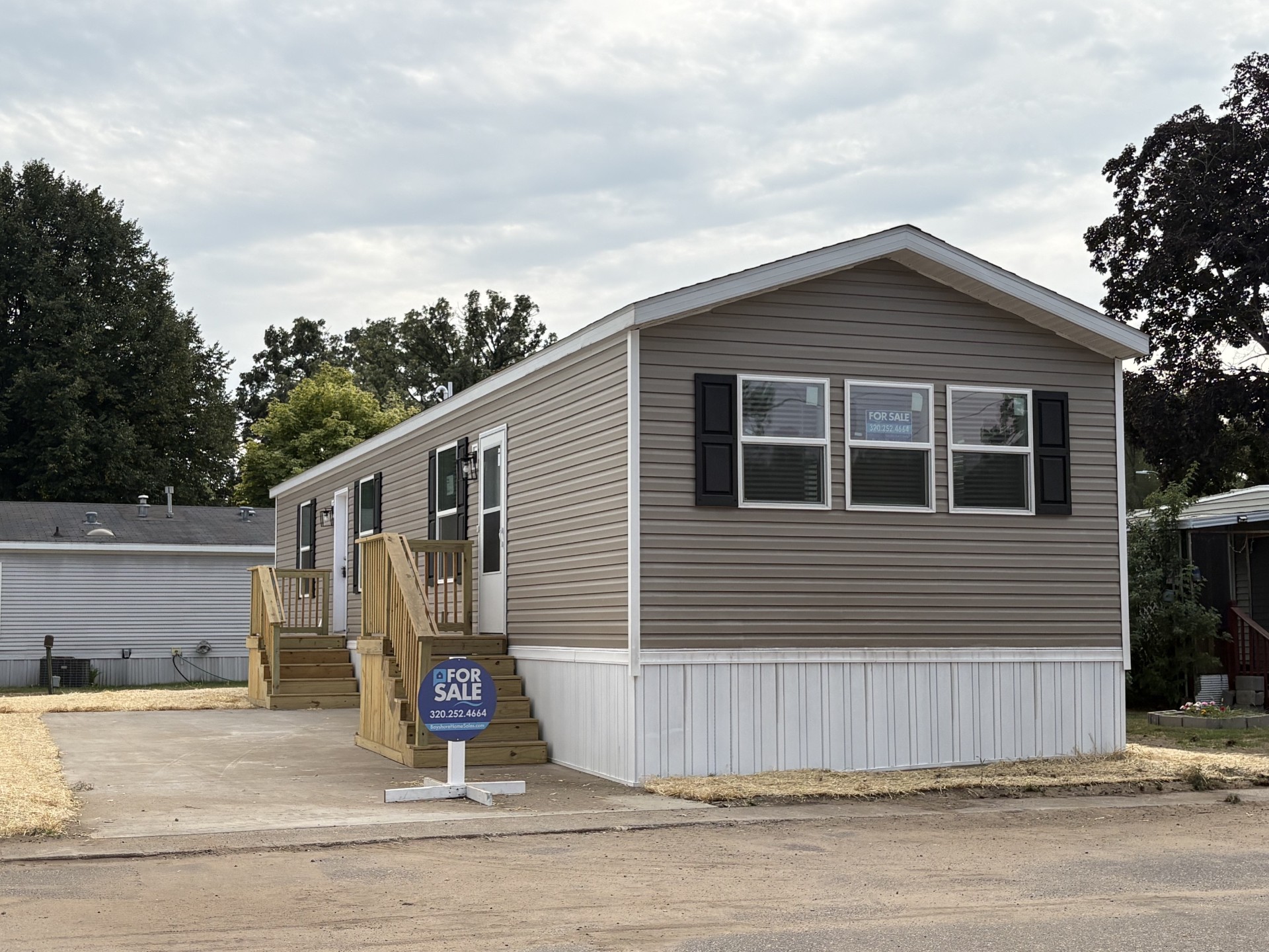 A photo of the home