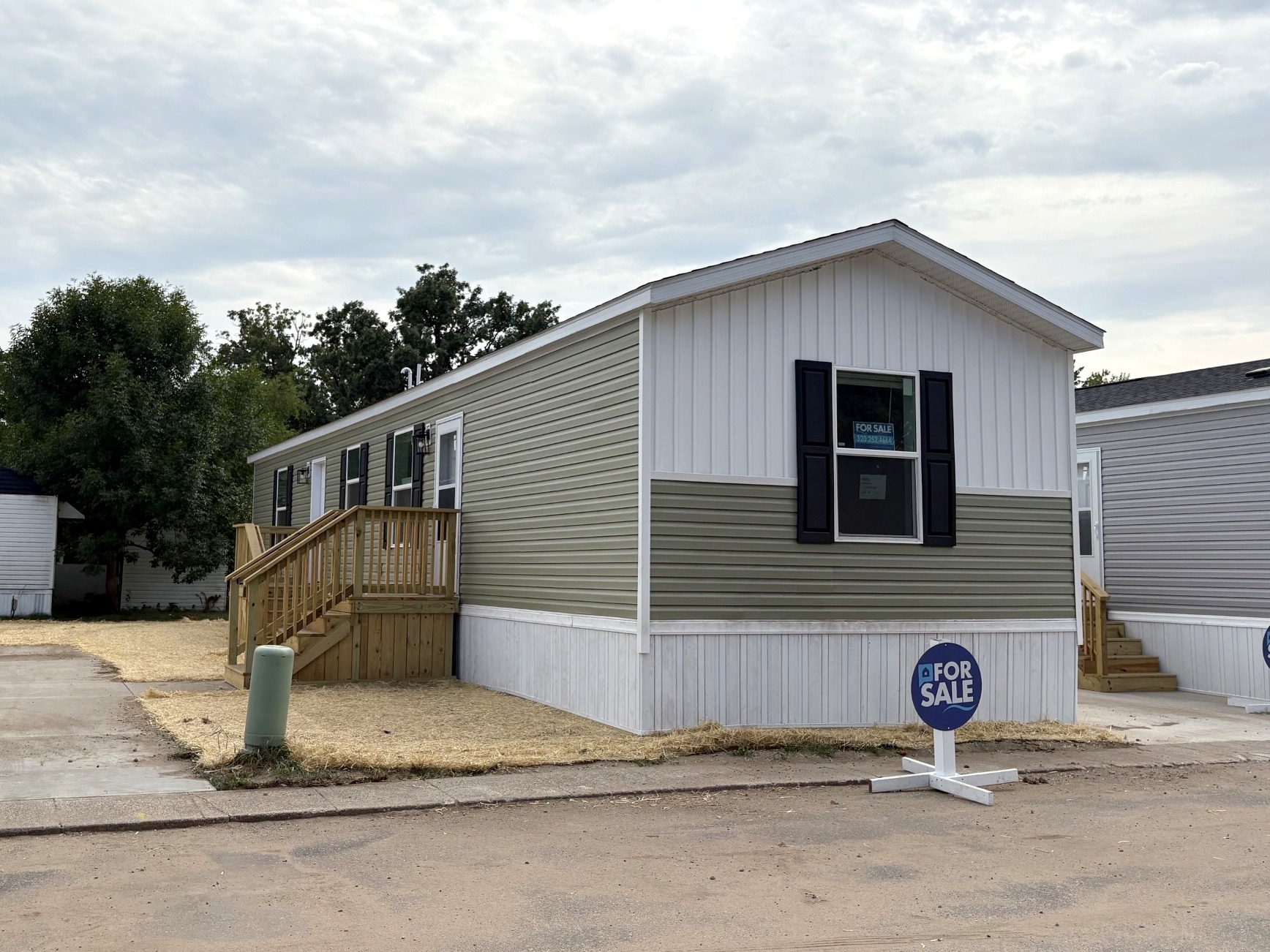 A photo of the home