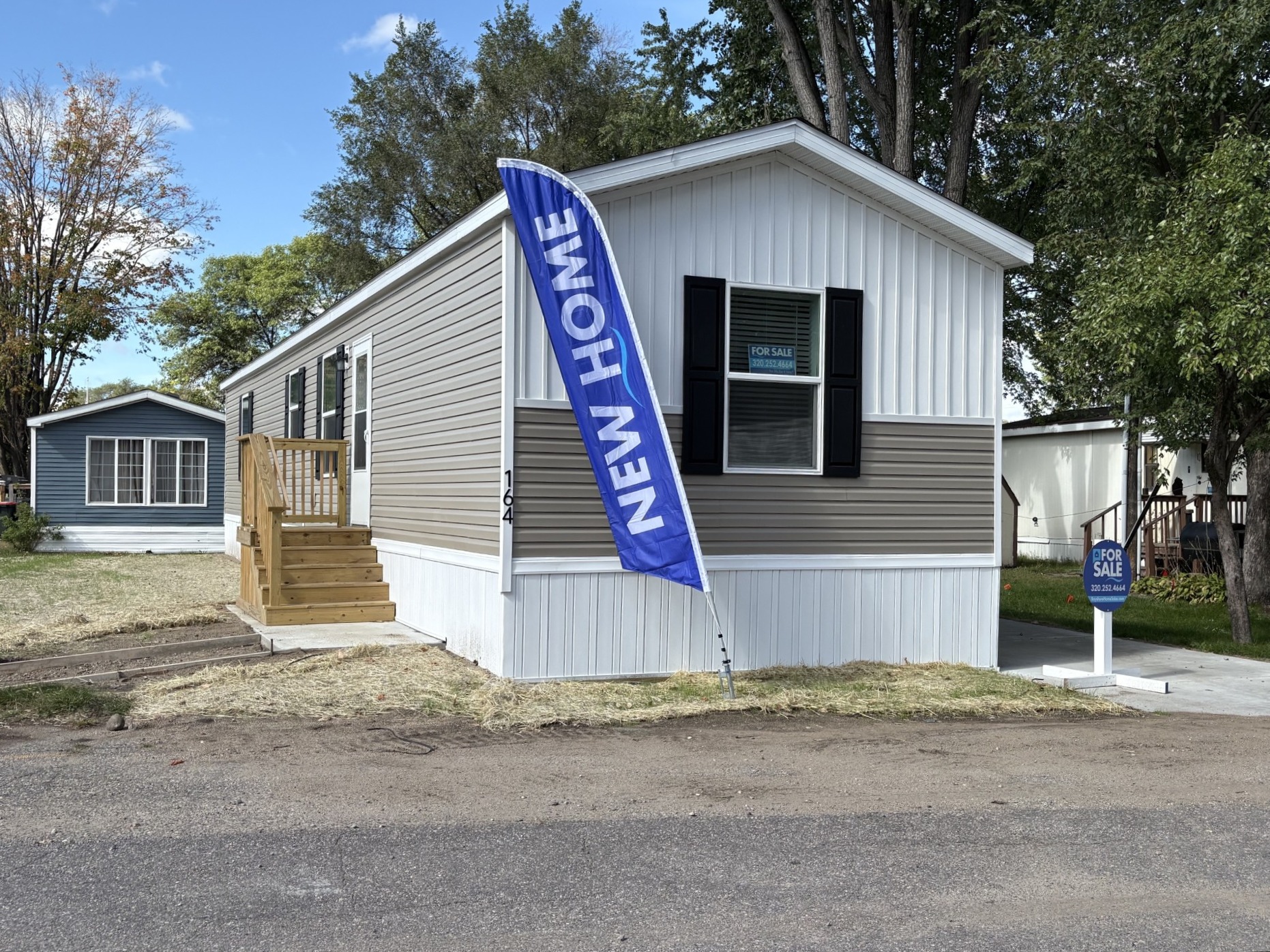 A photo of the home