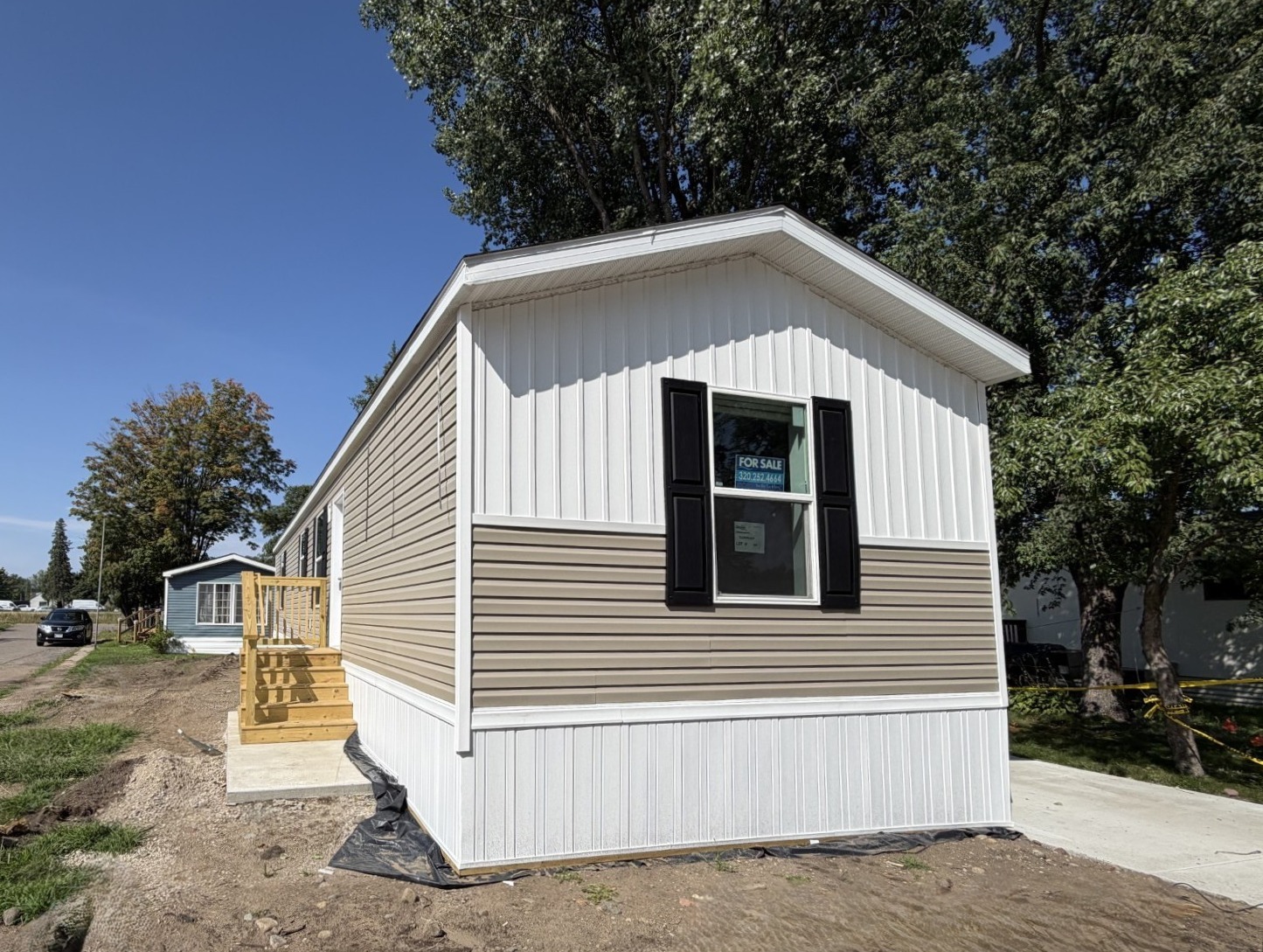 A photo of the home