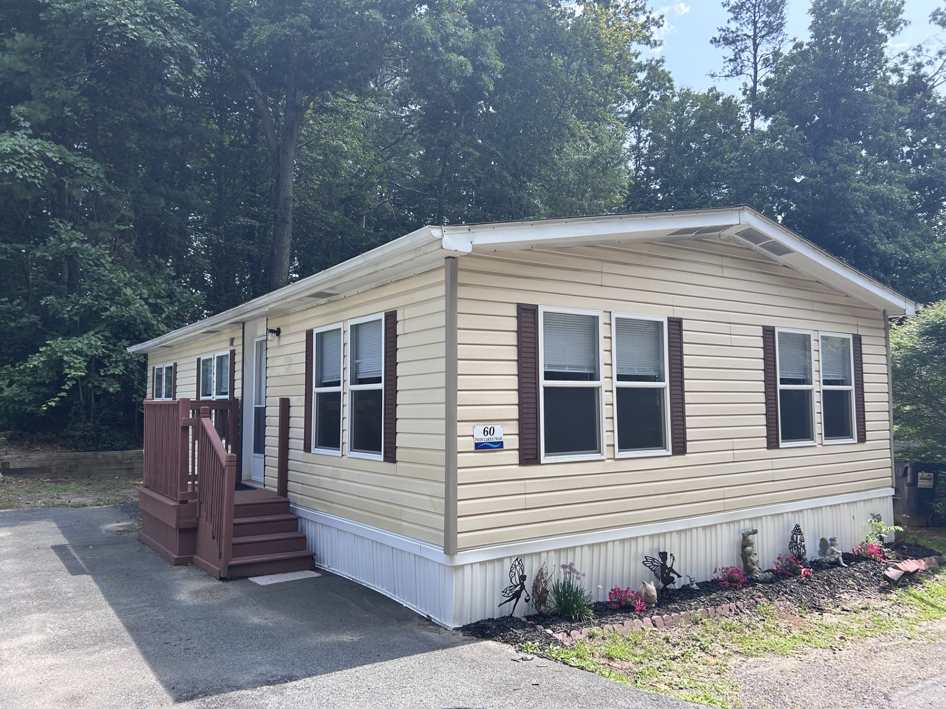 A photo of the home