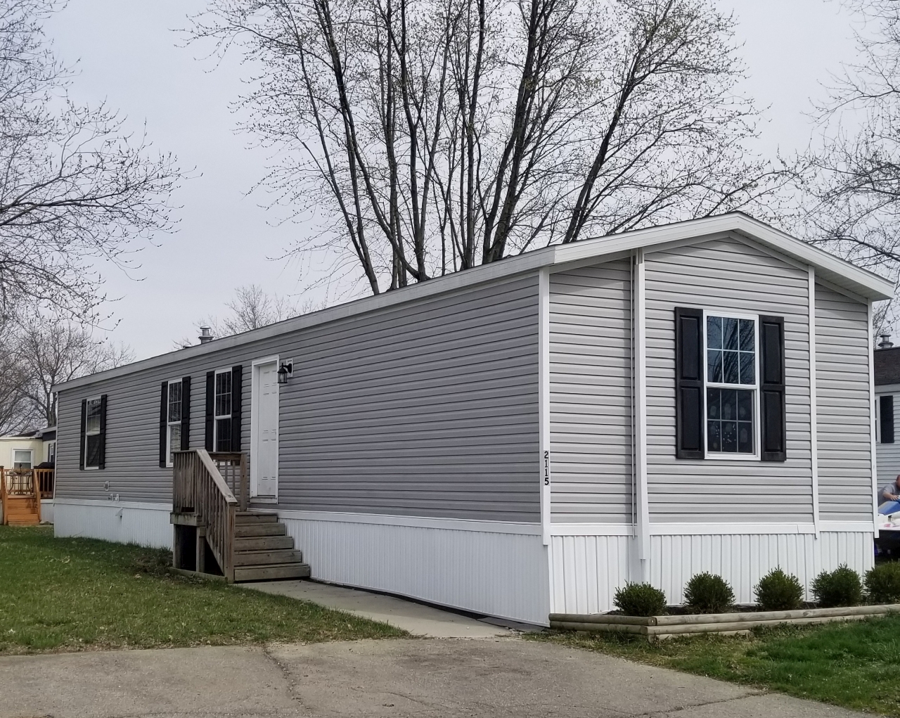 A photo of the home