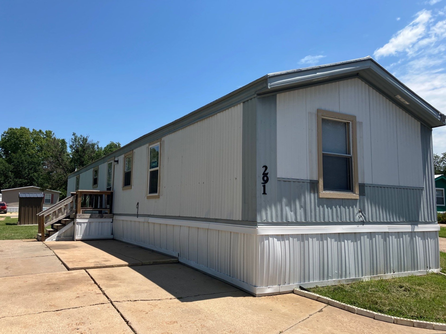 A photo of the home