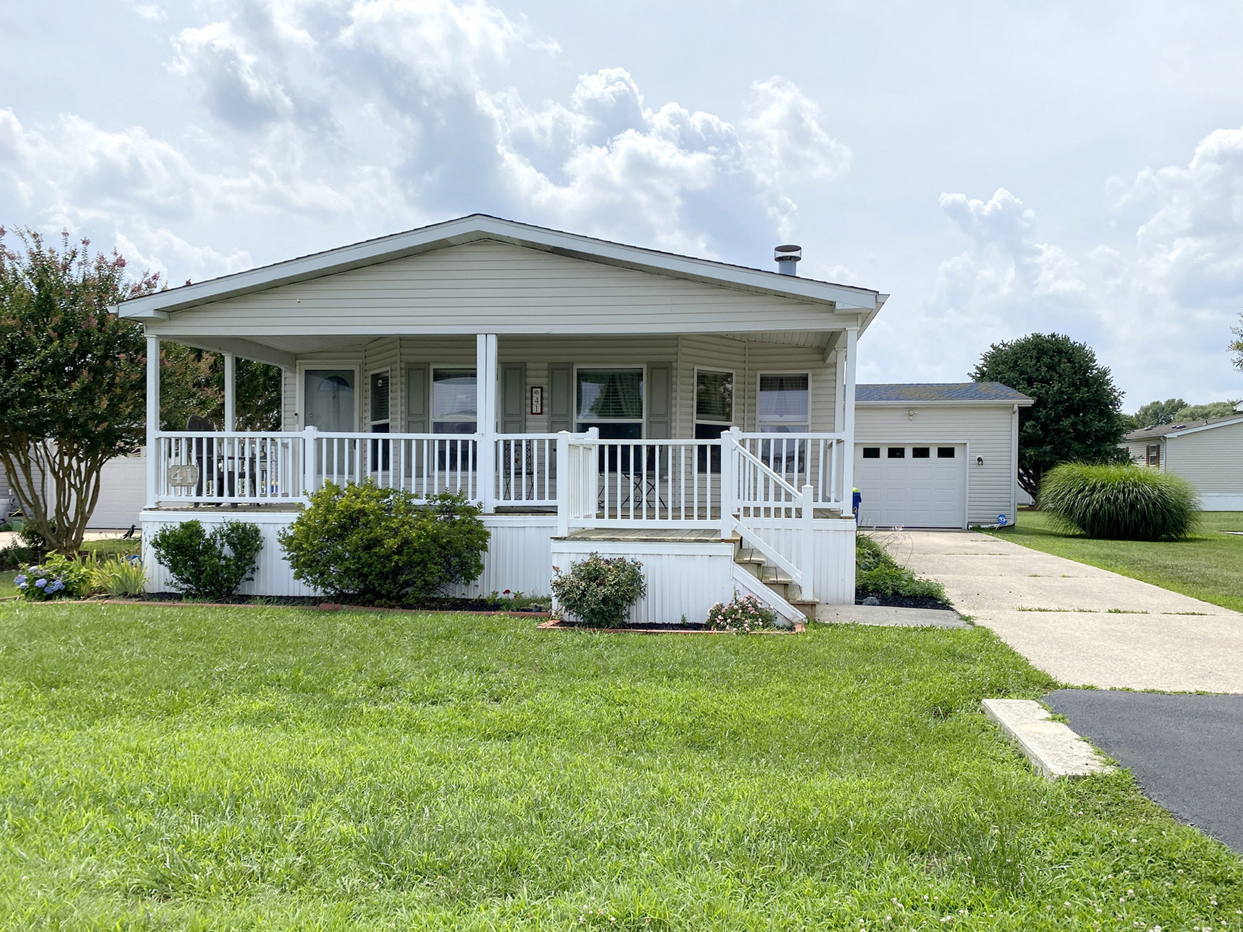 A photo of the home