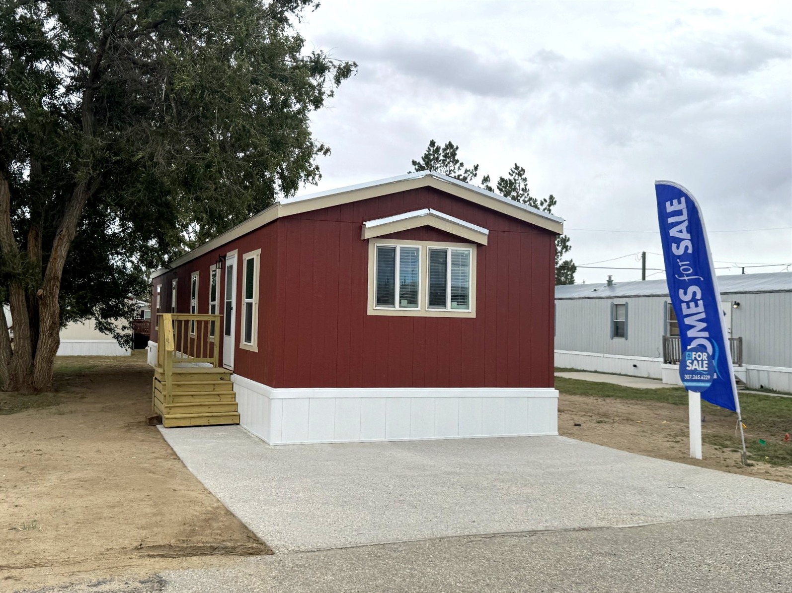 A photo of the home