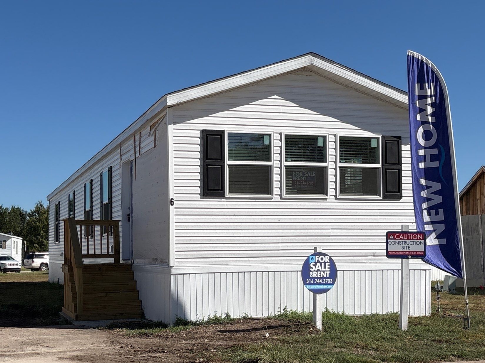 A photo of the home