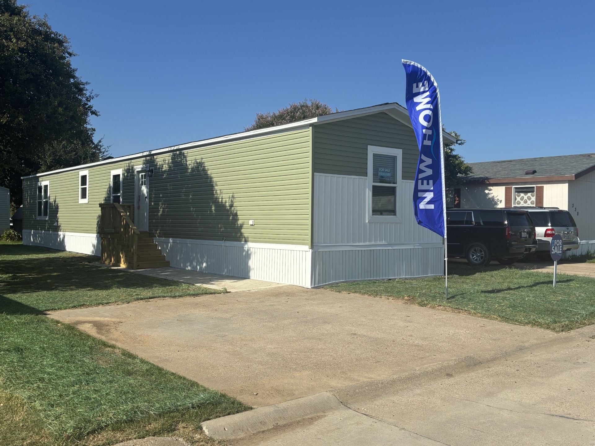 A photo of the home